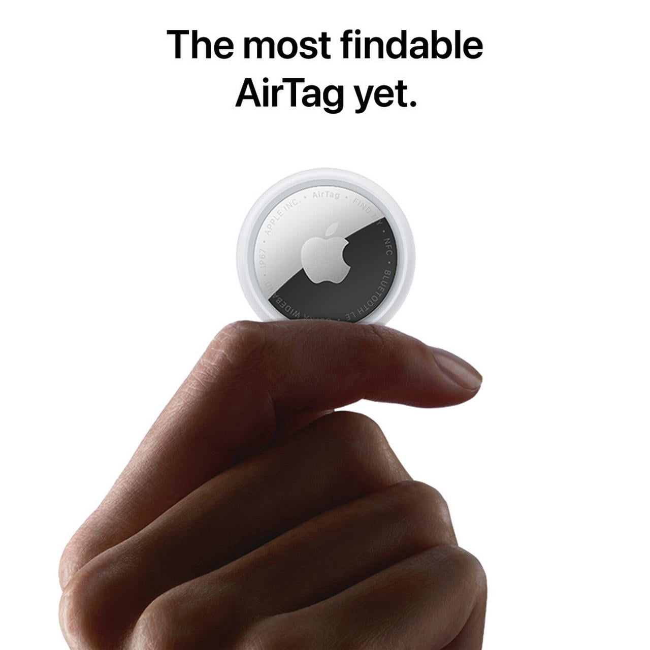 Apple AirTag (2nd Generation) Item Tracker with Precision Finding and Enhanced Speaker (Silver, 1 Pack) y1cf4
