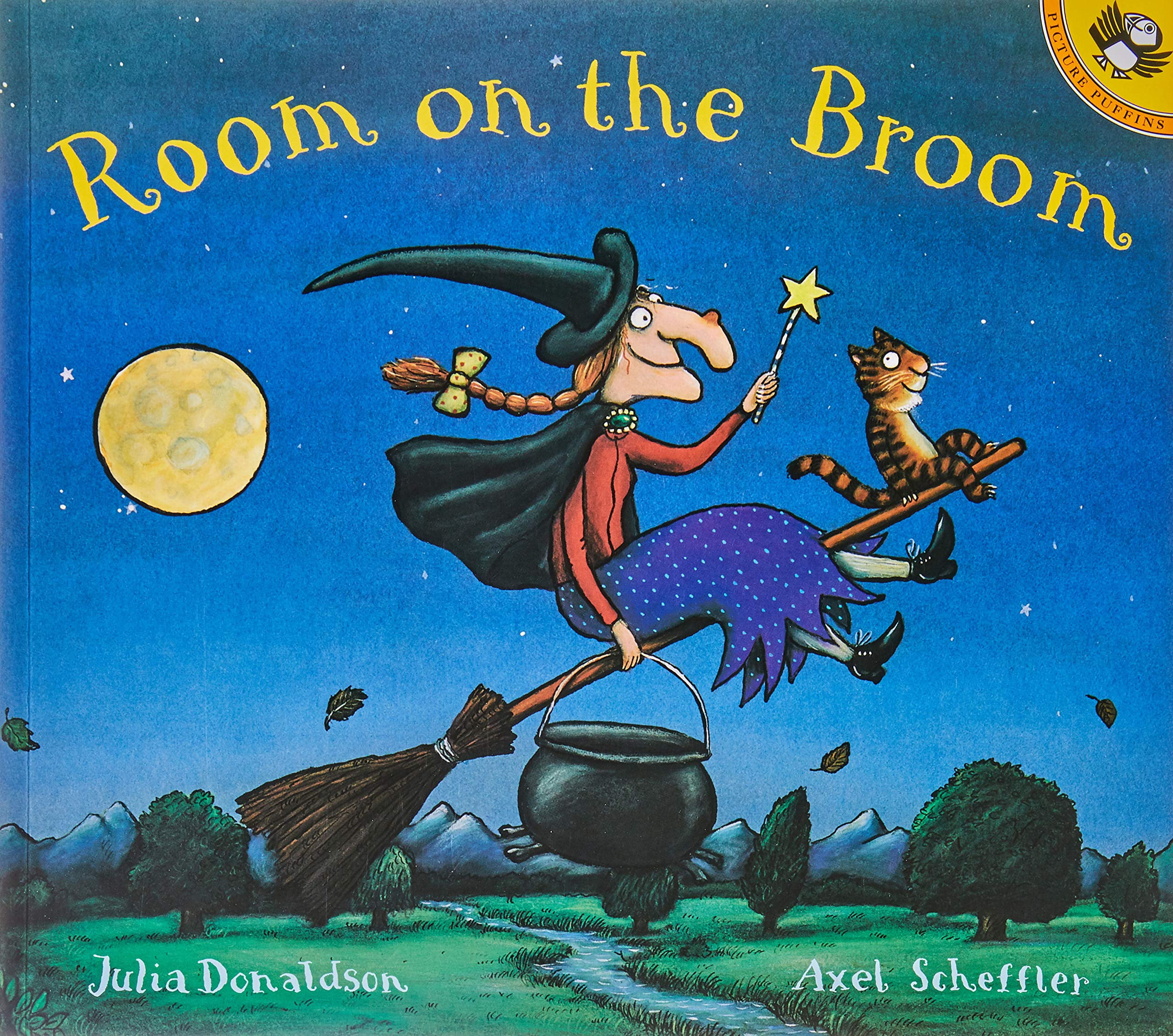Julia Donaldson Room on the Broom Children's Picture Book (Hardcover, 32 pages) 0qxcj