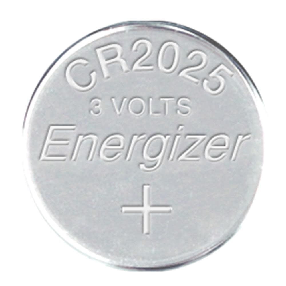 Energizer CR2025 Lithium Coin Batteries (Long-Lasting Power for Key Fobs and Watches) (2 Pack) 3r8jo