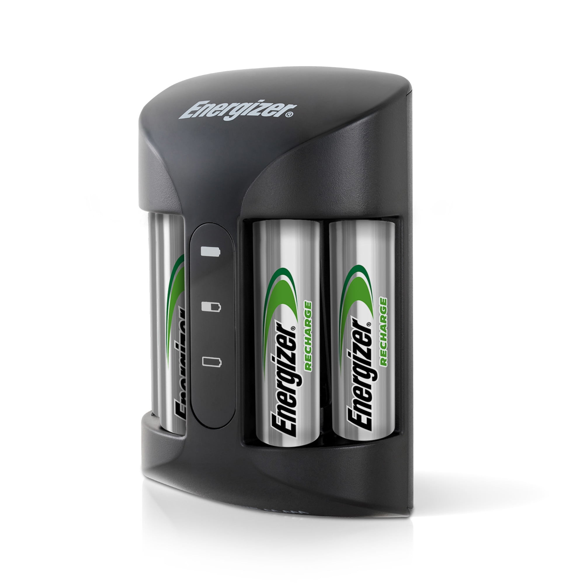 Energizer Recharge Pro Battery Charger for AA and AAA NiMH Batteries (4 AA Batteries Included) ojavs