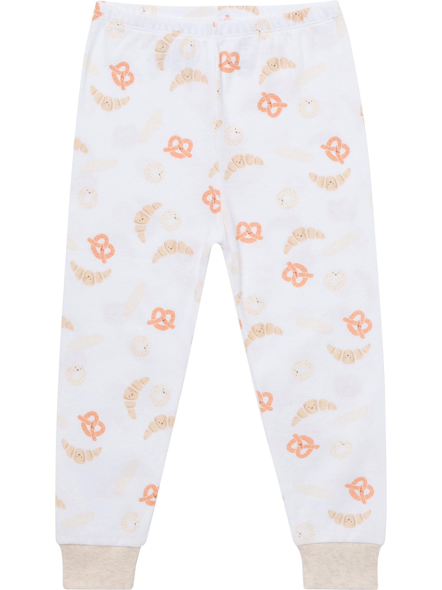 Gerber Toddler Neutral Tight Fitting Pajama Set (4-Piece, 12 Months - 5T) ancps