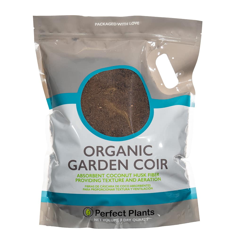 Perfect Plants Organic Garden Coir Coco Peat Soil Amendment (Natural, 10 lb) 22hw1