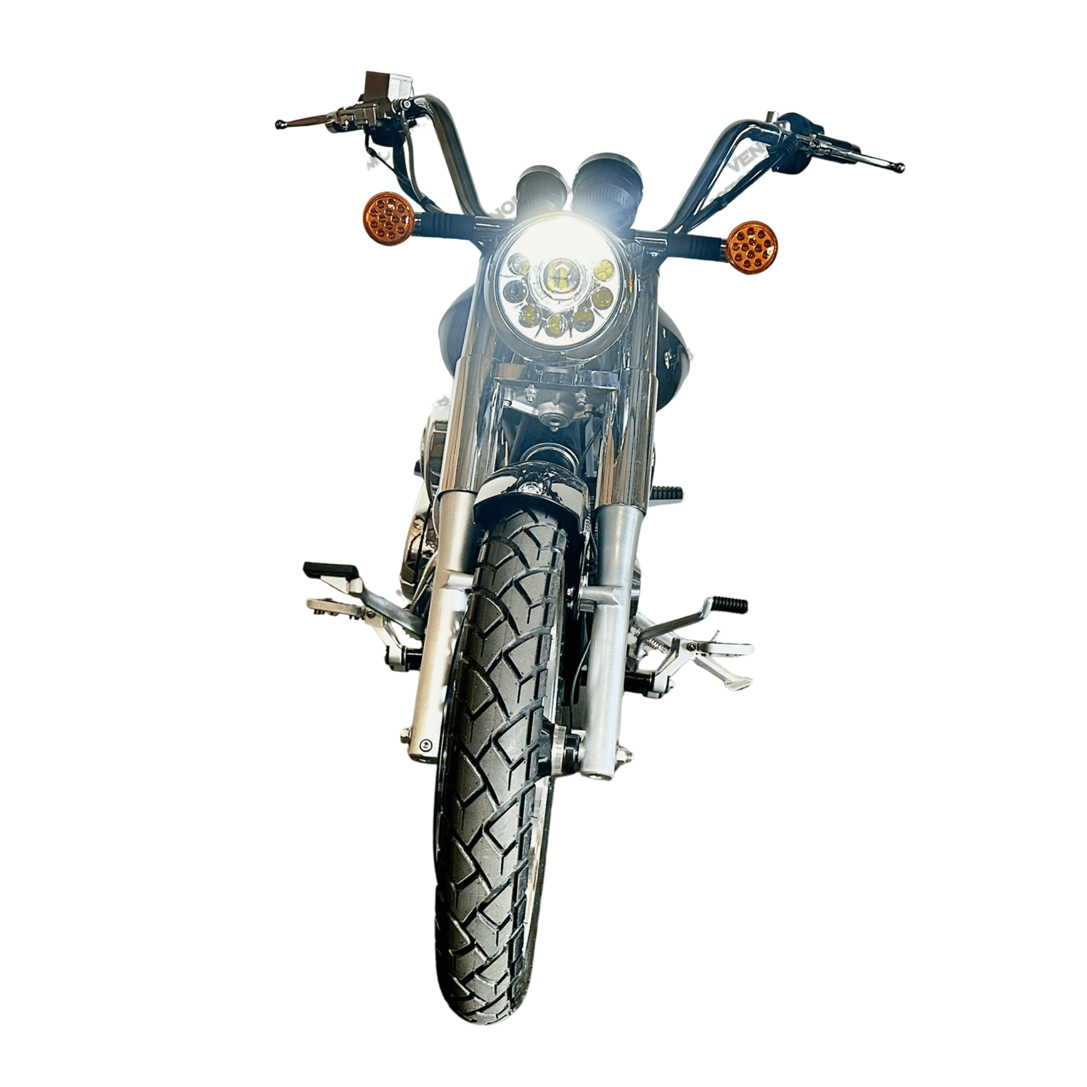 Venom Motorsports Lifan Lycan 250cc V-Twin Chopper Motorcycle (Black, 250cc) 36yce