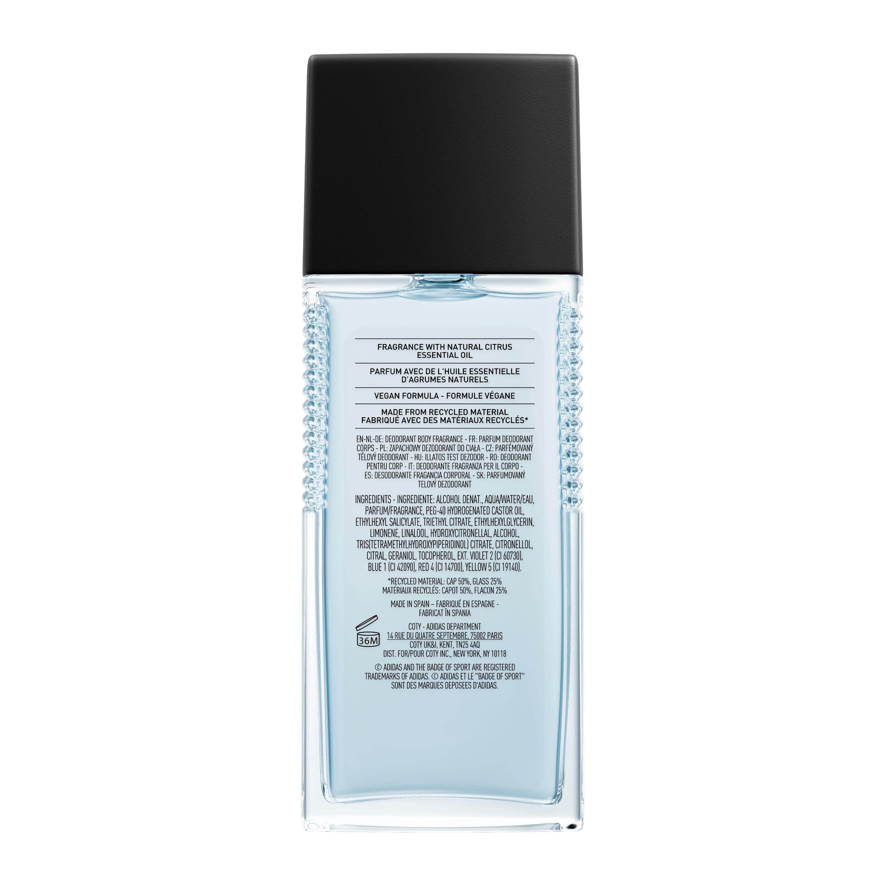 Adidas Moves Body Spray for Men (Fresh Aromatic Scent, 2.5 oz) k77h2