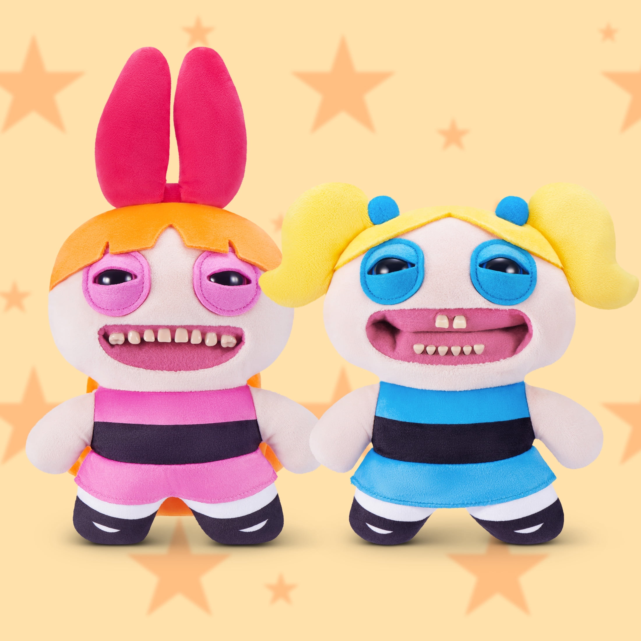 Fuggler Powerpuff Girls Bubbles Plush Toy, Funny Ugly Monster Stuffed Animal (Blue, 9 in) 0wn38