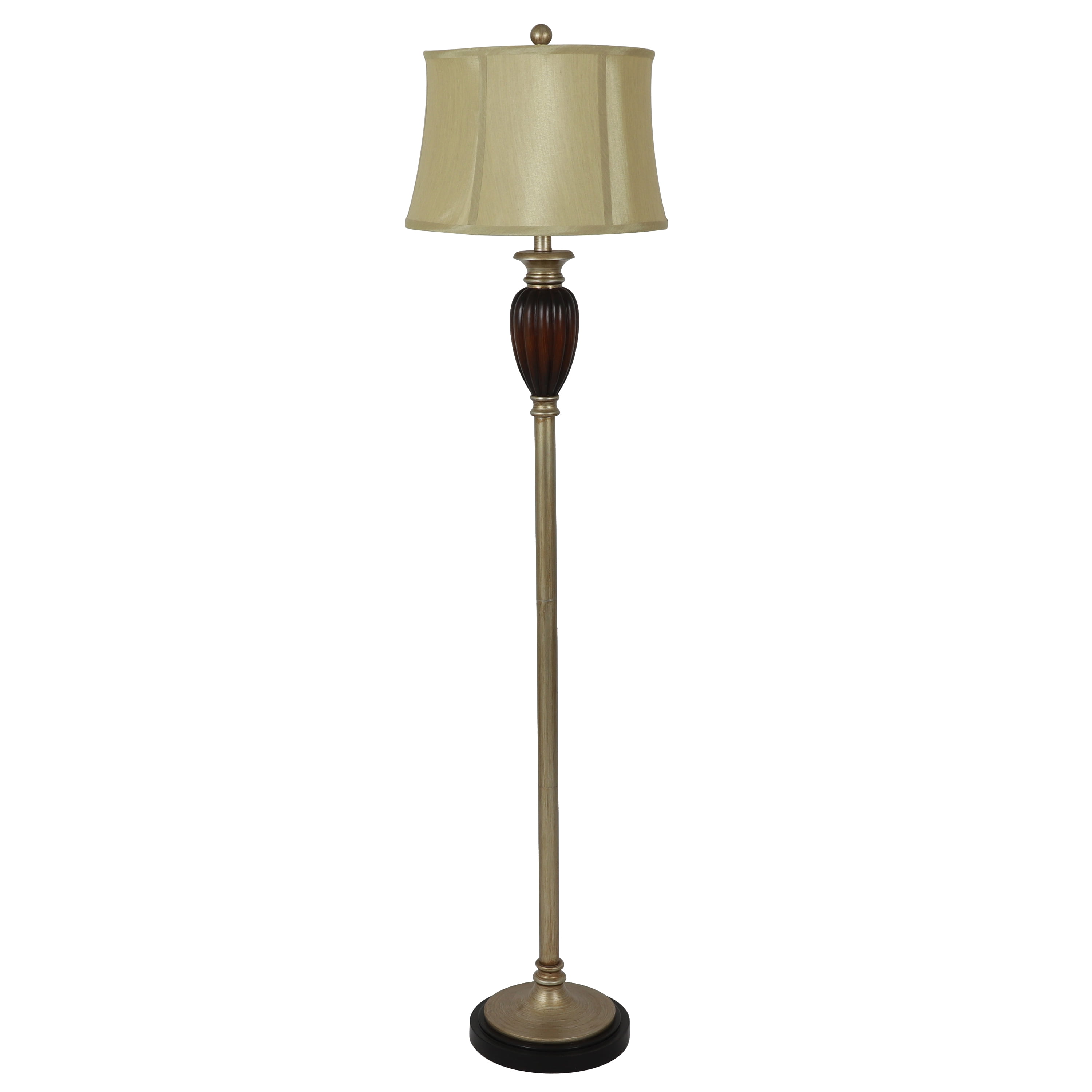 Jimco Lamps & Home Decor Fowler Transitional Floor Lamp (Multi Finish, 66.5 in) 70776