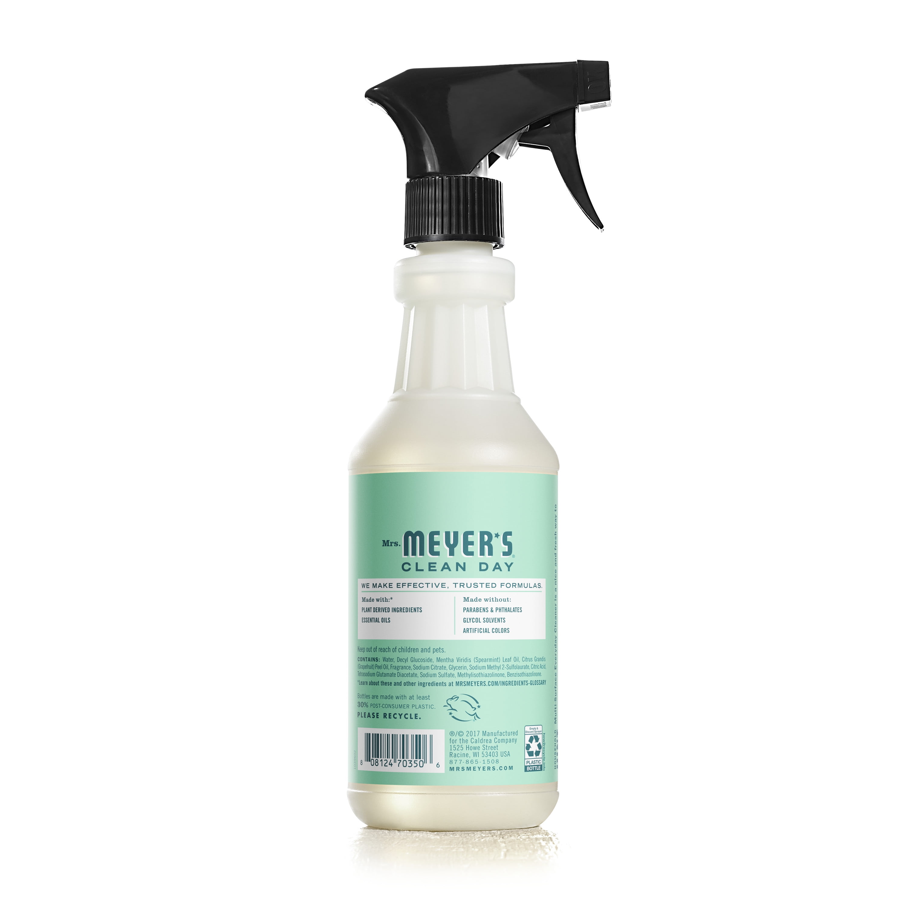 Mrs. Meyer's Clean Day Multi-Surface Everyday Cleaner, Mint Scent (16 oz) qrlld