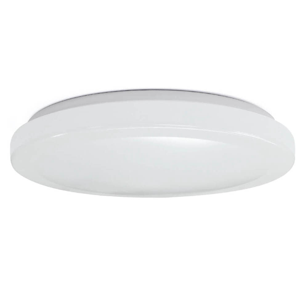 Feit Electric LED Ceiling Light Fixture, Energy Efficient Flush Mount Lighting (White, 13 in x 13 in x 3.8 in) 4d5ac