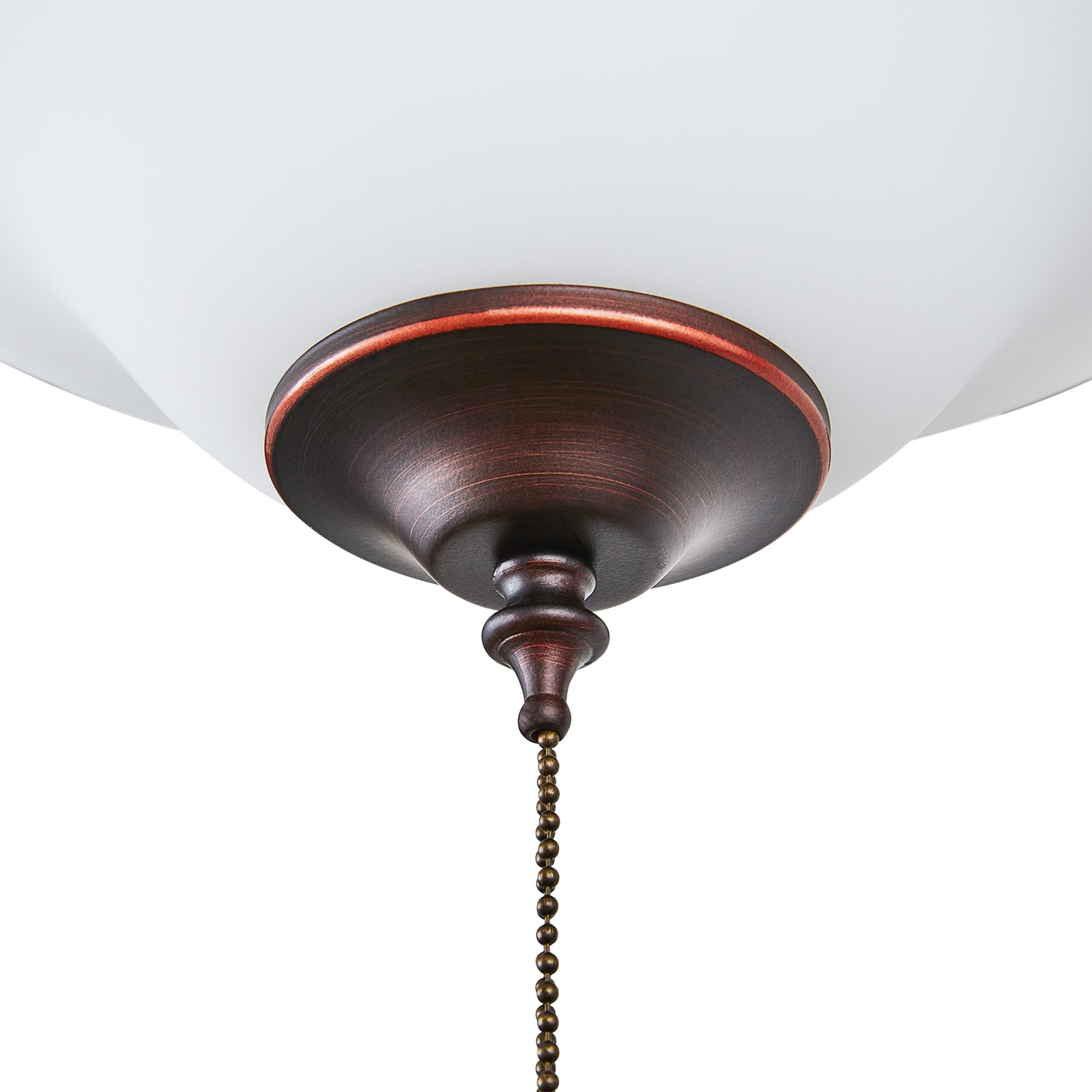 Concord Fans Heritage Square 52 in 5-Blade Ceiling Fan with Integrated LED Light Kit (Oil Rubbed Bronze, 52 in) na3ua