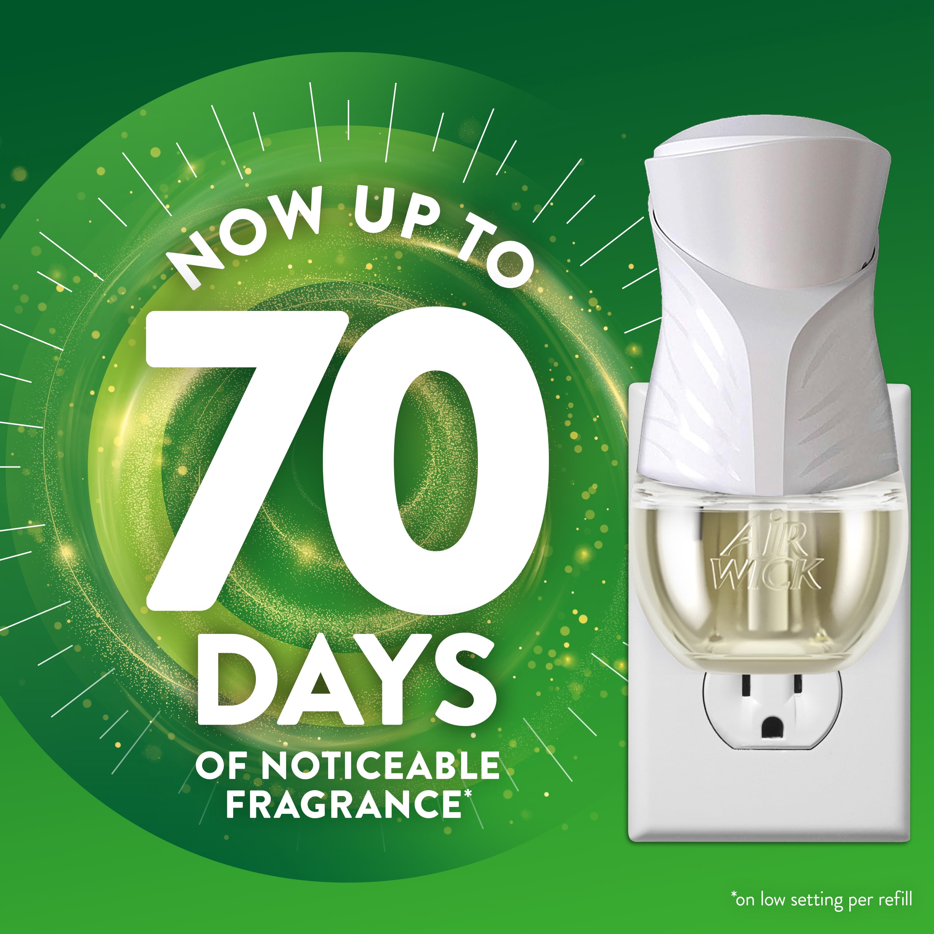 Air Wick Plug-In Air Freshener Scented Oil Warmer Device (White, 5 Pack) p9ogt