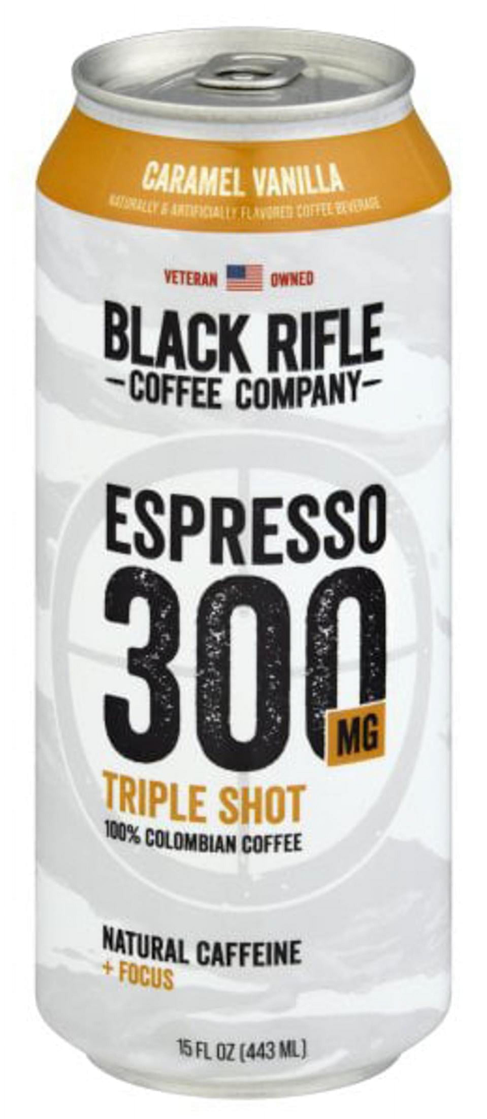 Black Rifle Coffee Company Espresso Triple Shot Caramel Vanilla (15 oz) axqxg