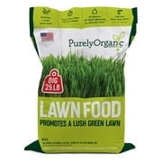 Purely Organic Products Lawn Food Granular Fertilizer (Natural Plant-Based Formula, 25 lb) jnhef