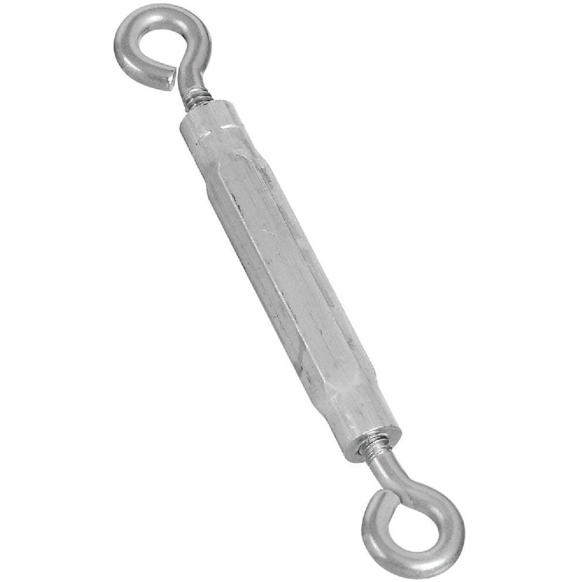 National Hardware Eye/Eye Turnbuckle Heavy-Duty Stainless Steel Cable Tensioner (Silver, 3/16 in x 5-1/2 in) 3nc2k