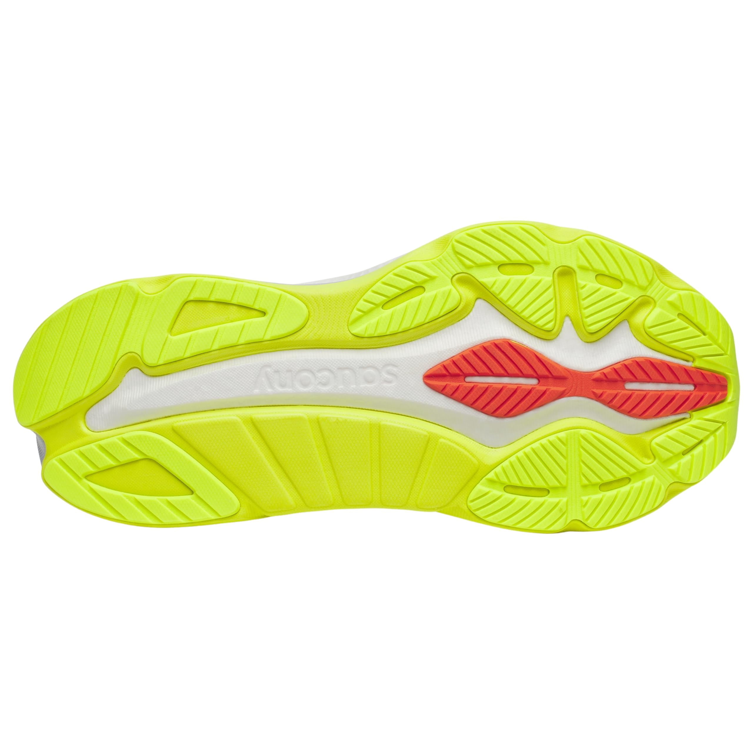 Saucony Hurricane 24 Men's Running Shoes Cushioning Stability Performance (White/Black, 11.5 US) 7pufw