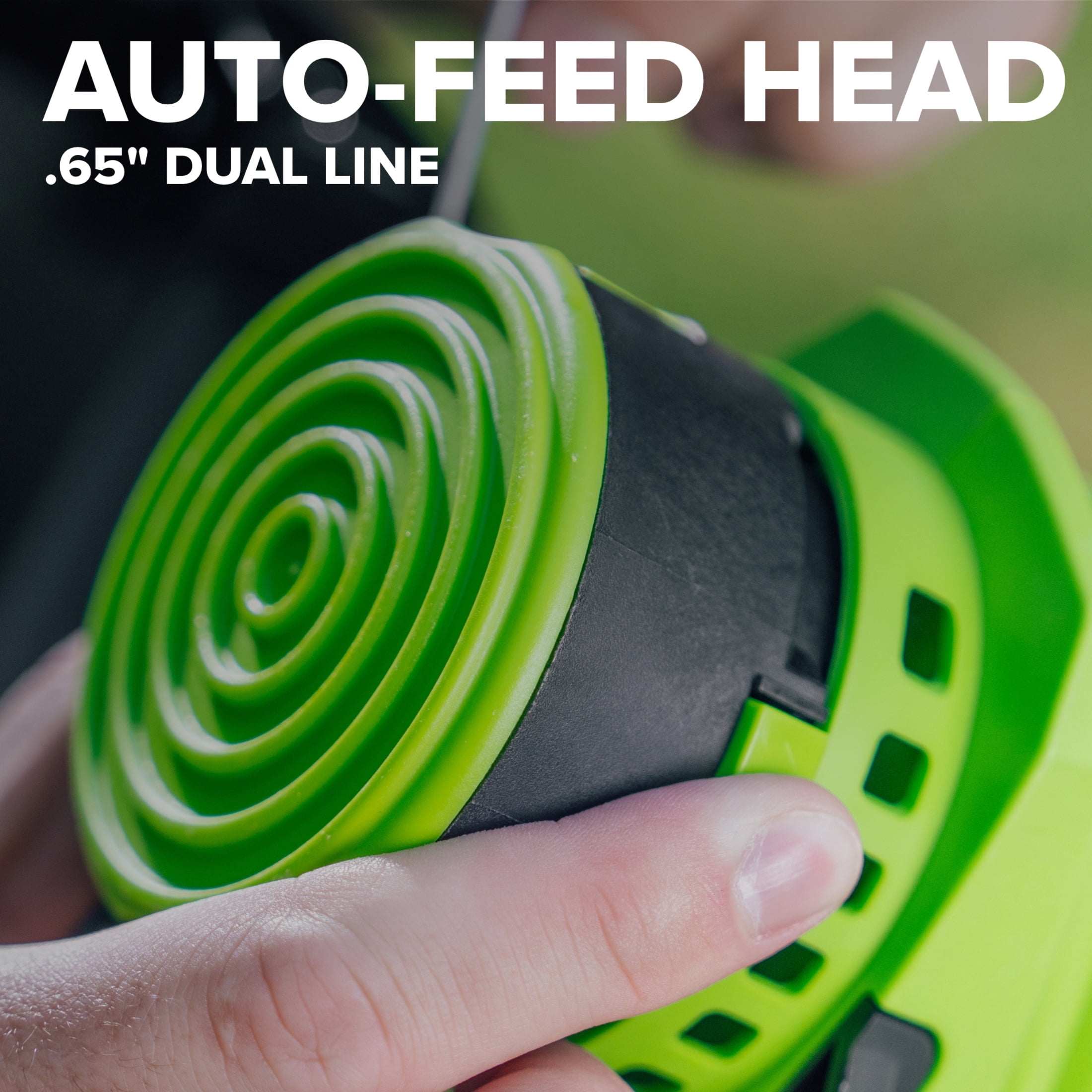 Greenworks PowerAll 24V Brushless 12 in String Trimmer with 3.0 Ah USB-C Battery and Charger (12 in) gd83u