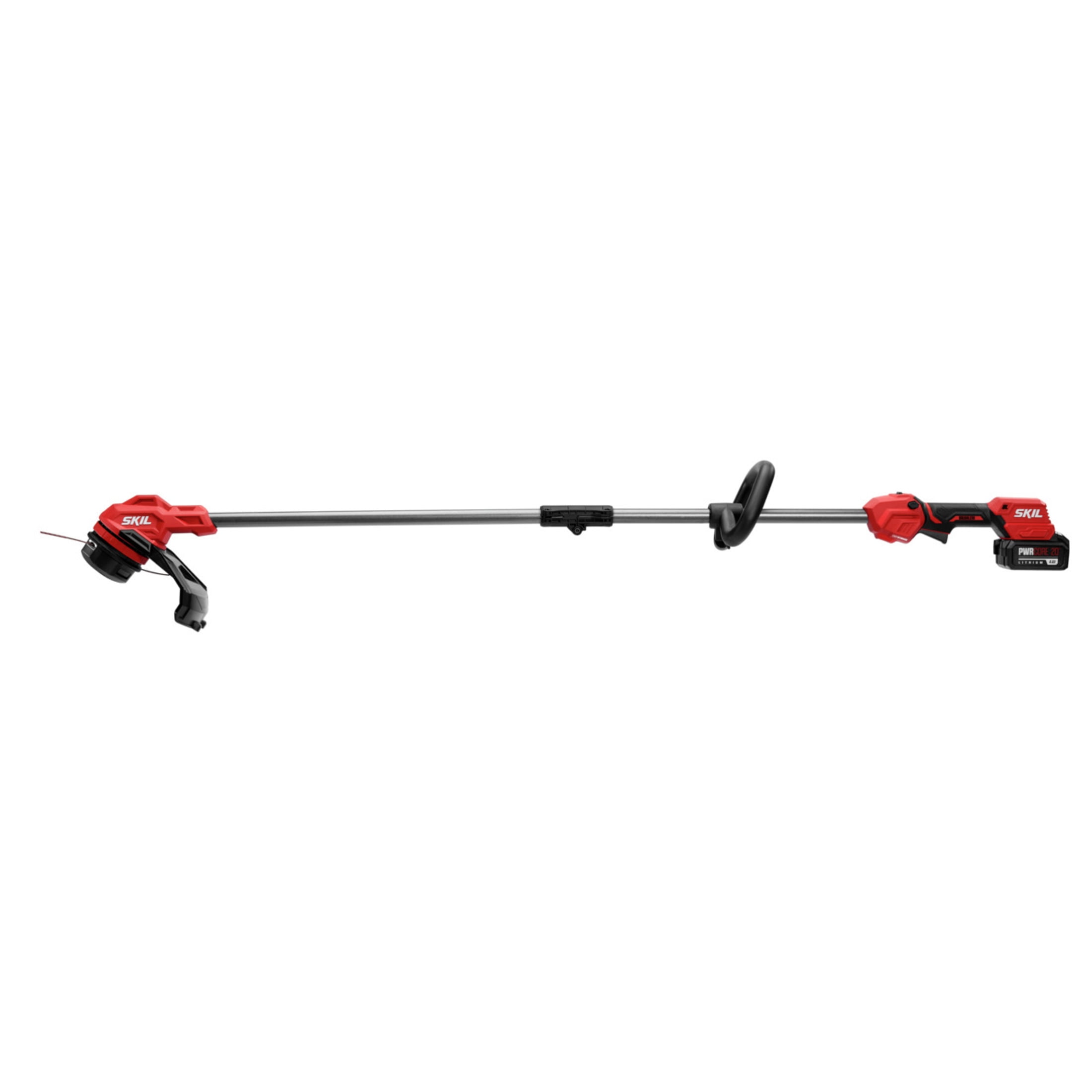 SKIL 20V Brushless Cordless String Trimmer and Leaf Blower Combo Kit (Black/Red, 13 in) hdztw