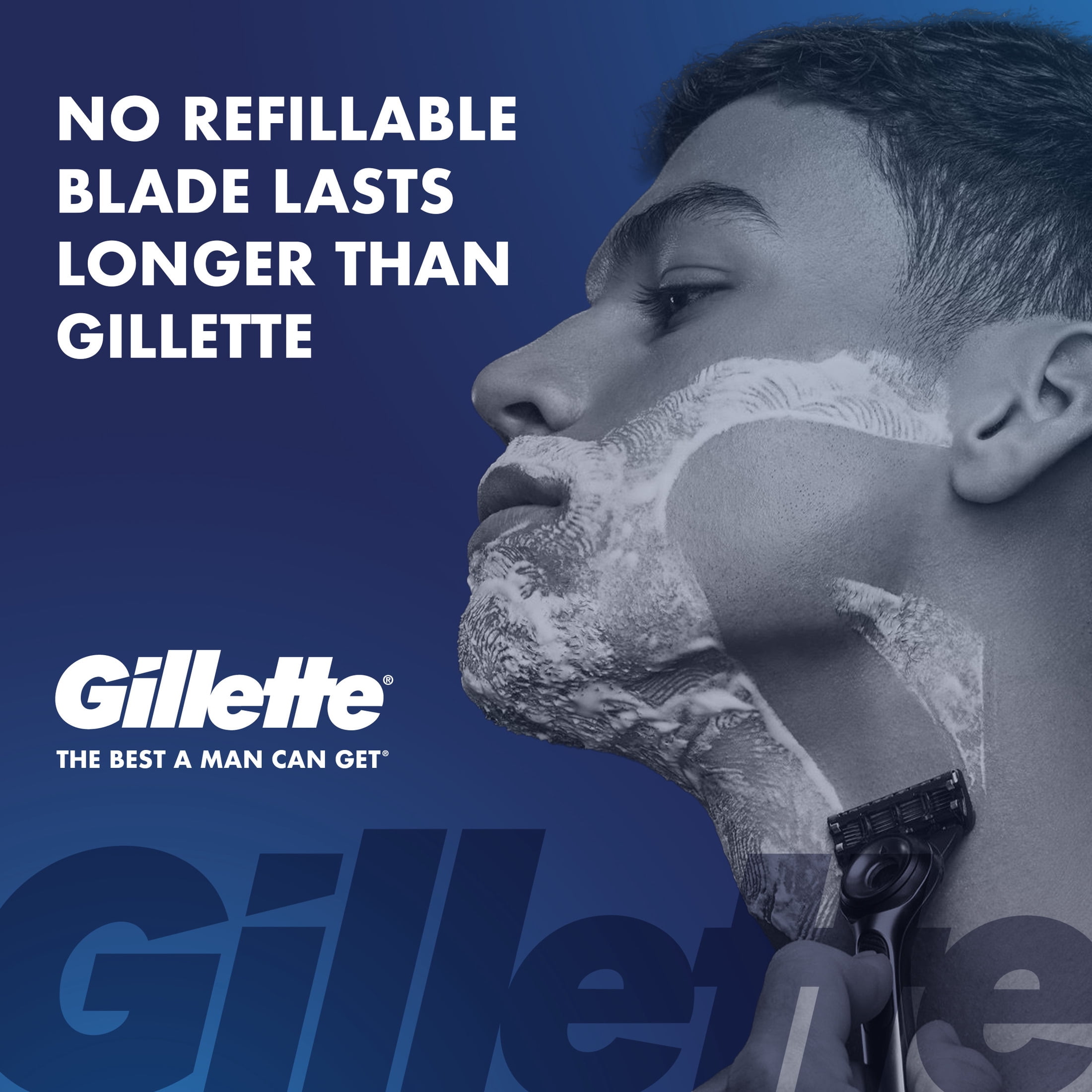 Gillette Labs Men's Razor with Exfoliating Bar, Premium Stand, 1 Handle and 1 Blade Refill (Silver) 2i0mz