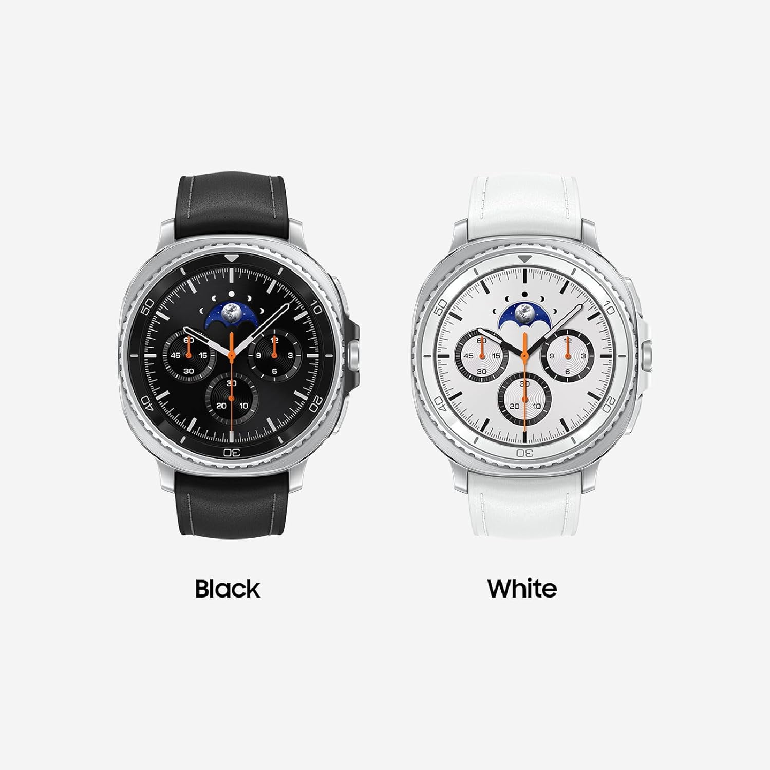 Samsung Galaxy Watch 8 Classic Smartwatch (White, 1.81 in) bg3n1