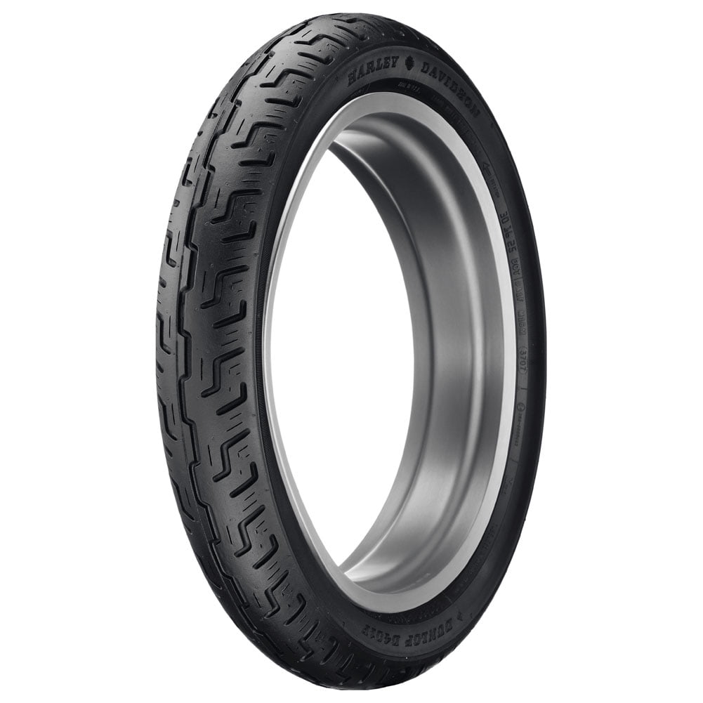 Dunlop D401 Front Motorcycle Tire (Black, 130/90B-16) vgtpk