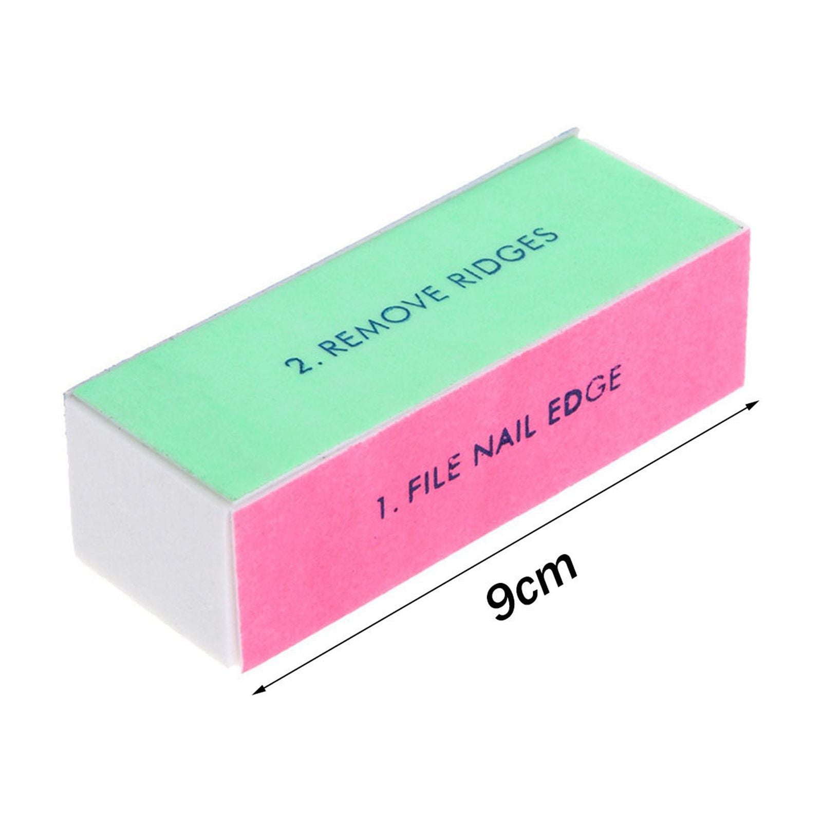 FSTDelivery 4-Way Nail Buffer Block Professional Polishing File for Natural and Acrylic Nails (6 Pcs) 2lruk