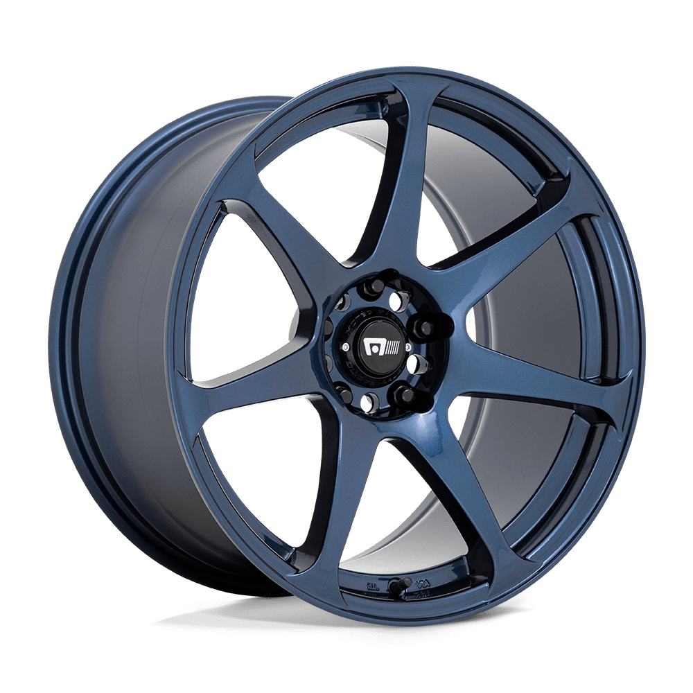 Motegi Racing MR154 Battle Cast Aluminum Wheel (Blue, 17x8 in) ssu0v