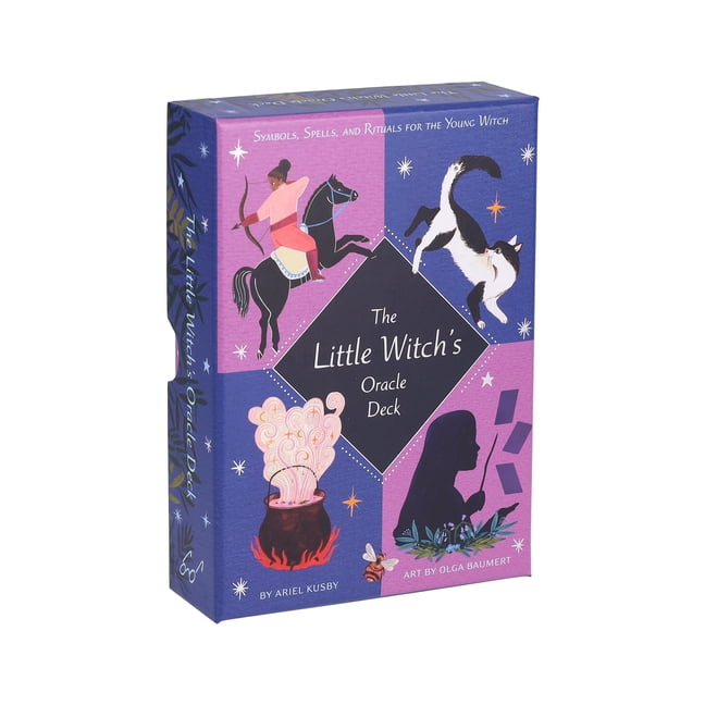 Ariel Kusby The Little Witch's Oracle Deck: Symbols, Spells, and Rituals for the Young Witch (Hardcover, 48 Pages) m7a2s