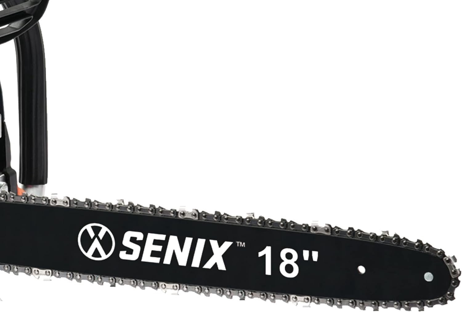 Senix 4QL Gas Chainsaw, 49cc 4-Cycle Engine with 18-in Oregon Bar and Chain (18 in) lkub7