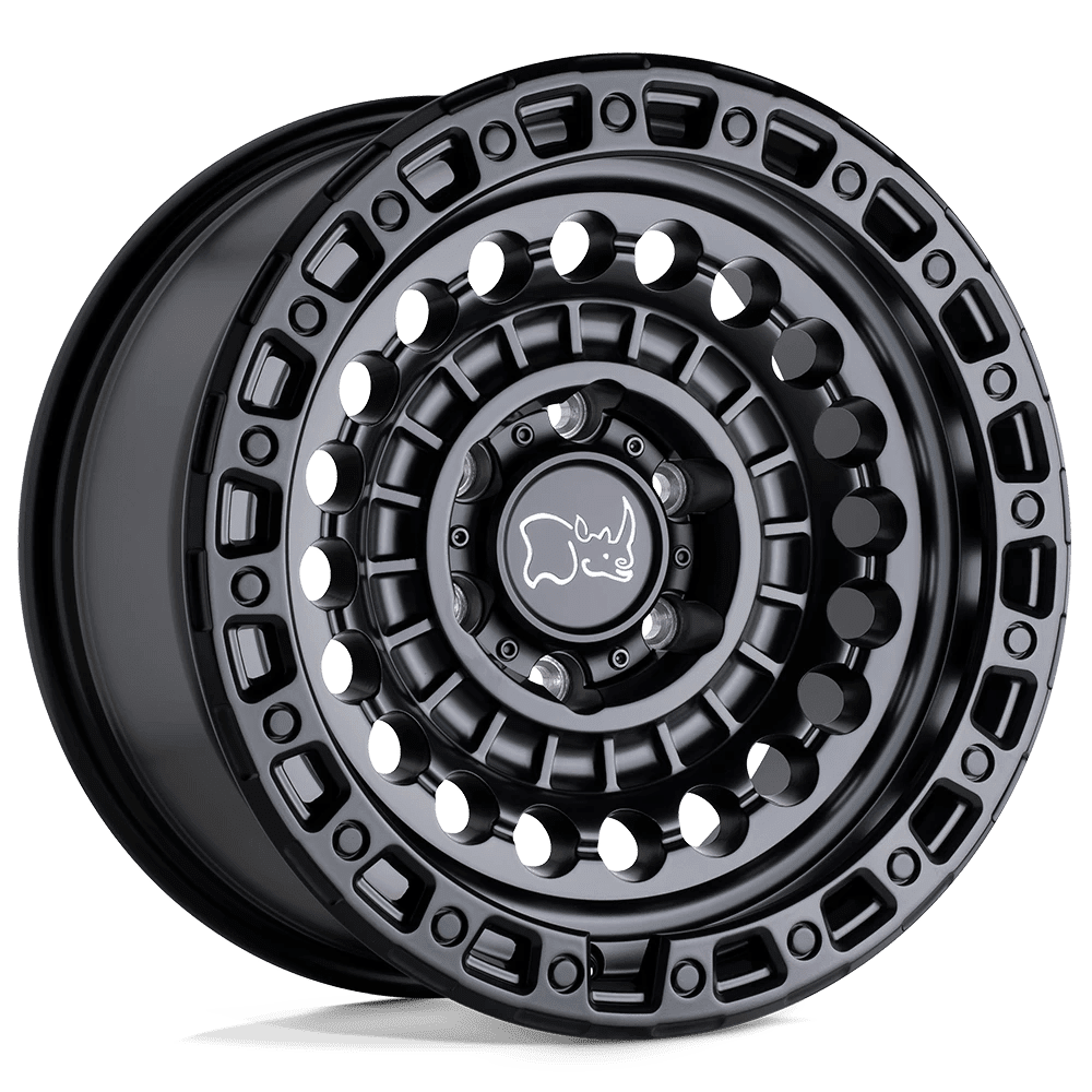 Black Rhino Sentinel Off-Road Wheel (Matte Black, 17x8.5 in) 7c5ho