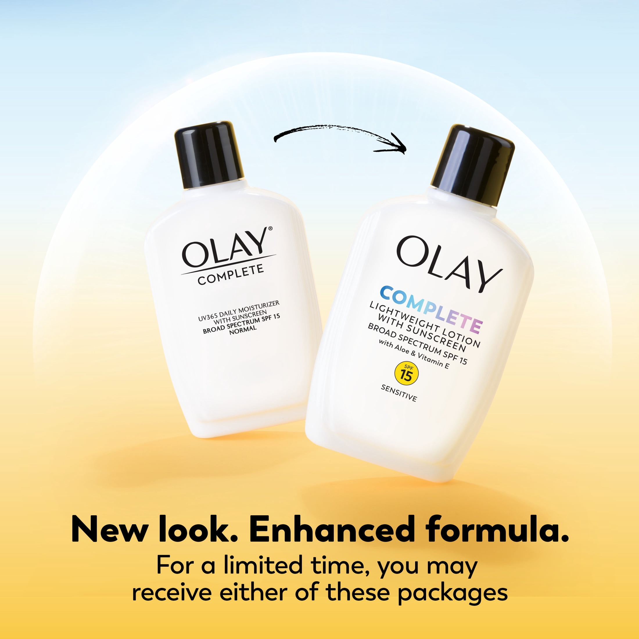 Olay Complete Daily Face Moisturizer for Sensitive Skin, SPF 15 Sun Protection (6 oz) i5len