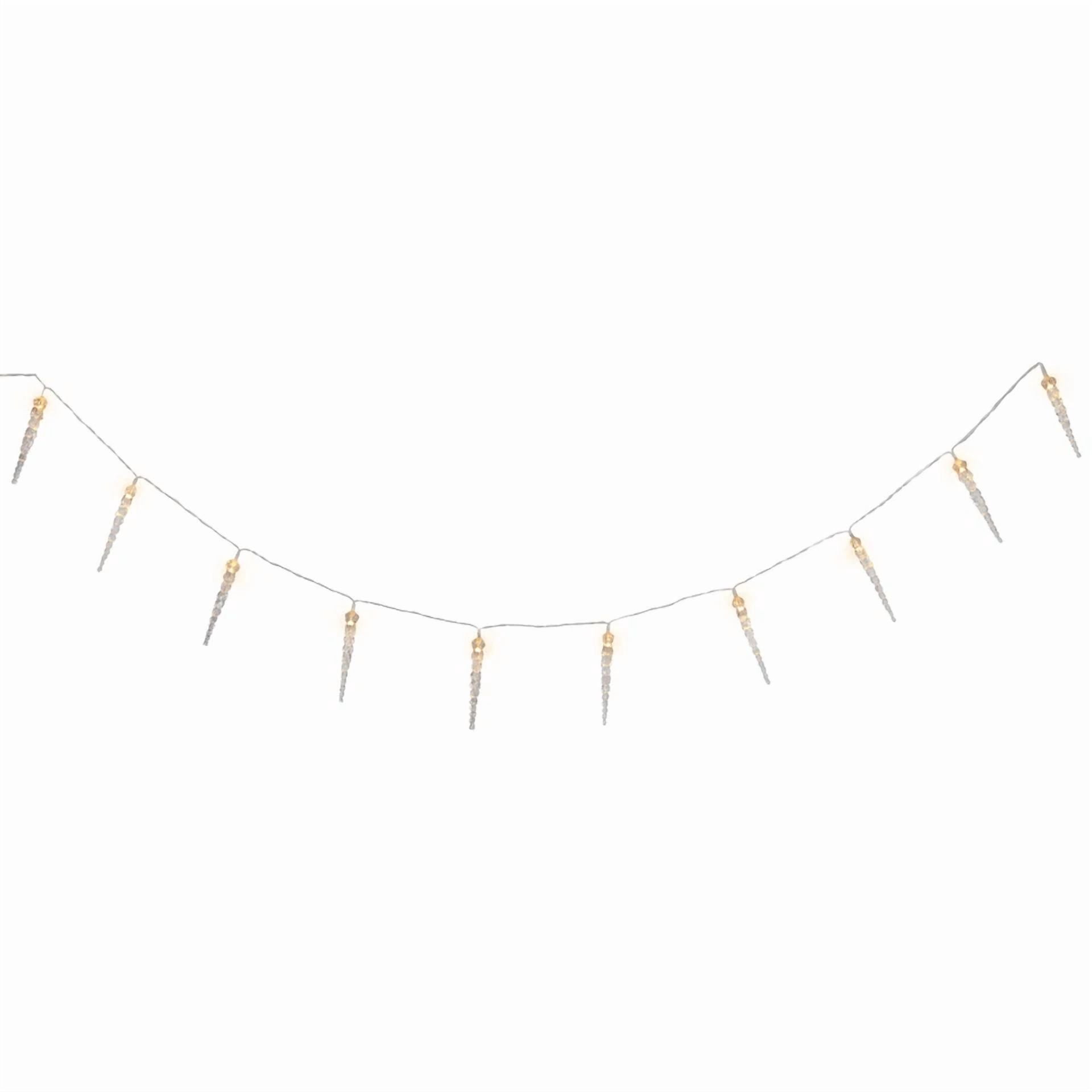 KLYNE Icicle String Christmas Lights (Warm White, 4.5 ft) u0po2