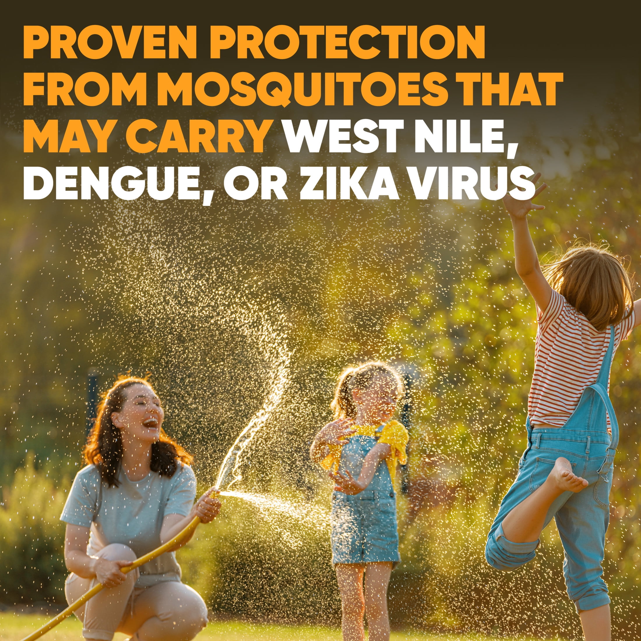OFF! FamilyCare Insect Repellent, Unscented Mosquito Spray with Aloe Vera (Clear, 9 oz) 6bor5
