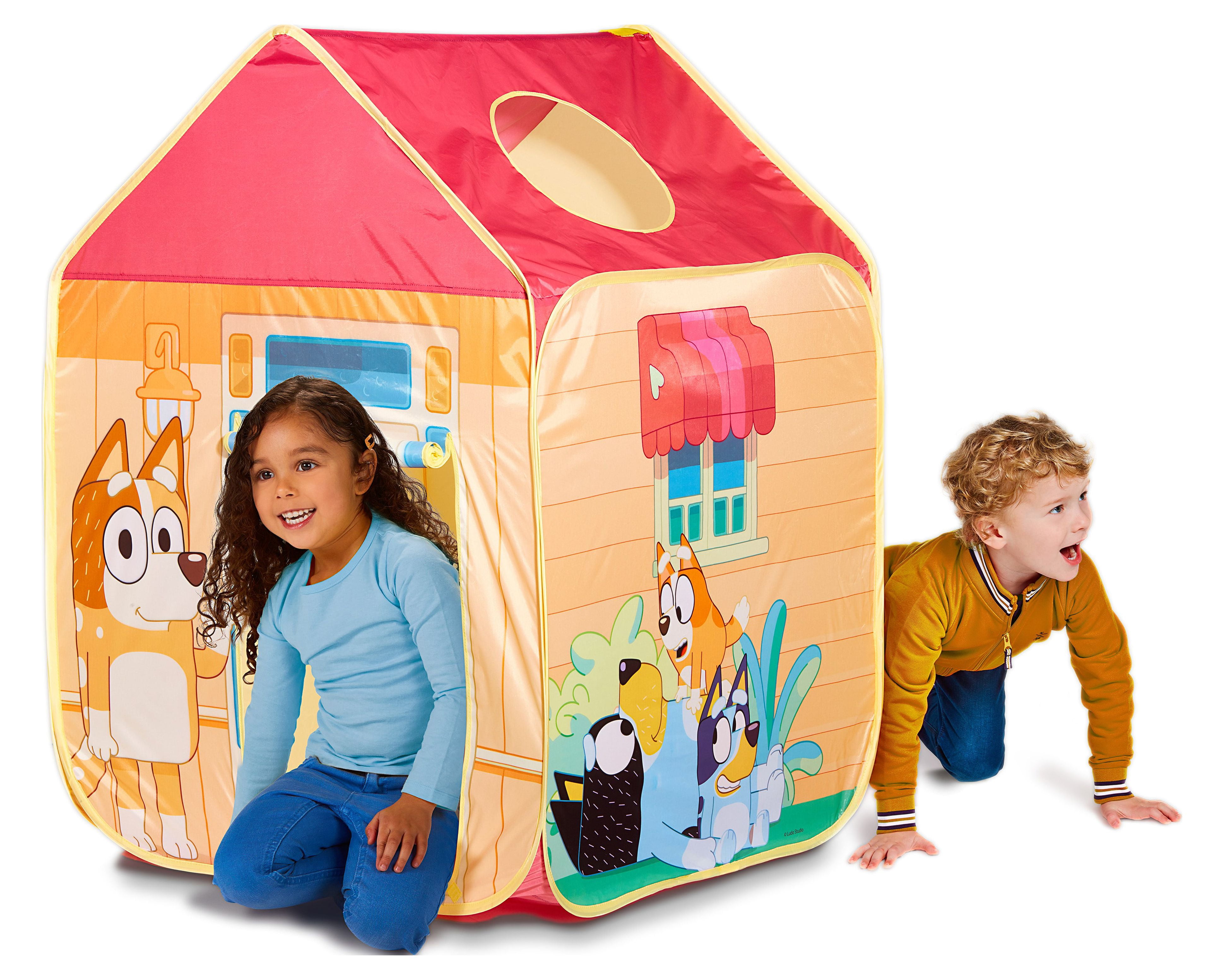 Bluey Play House Pop Up Play Tent (Orange, 36 in x 36 in x 36 in) 7od3f