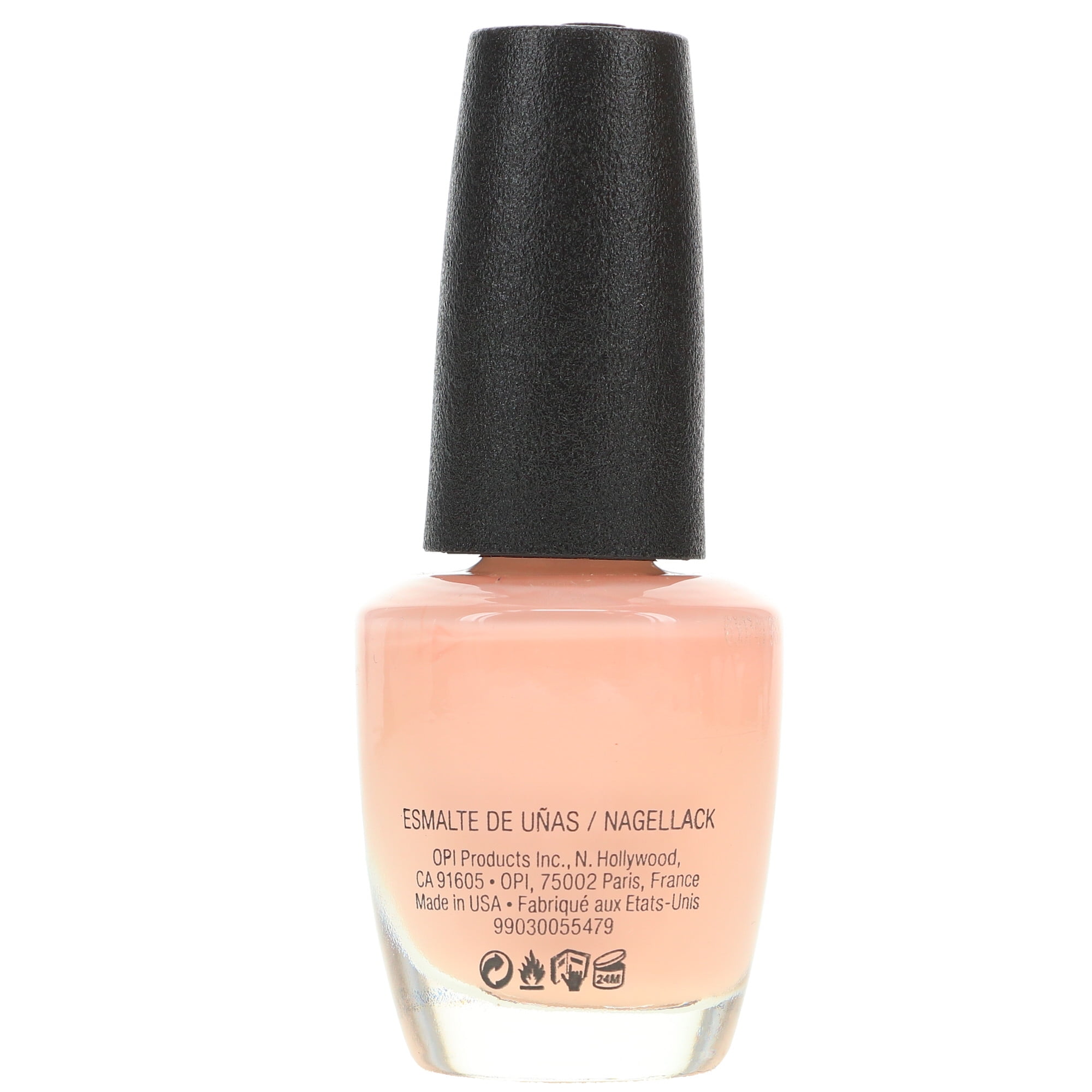 OPI Nail Lacquer, Bubble Bath Soft Pink Neutral Nail Polish, Long-lasting High-shine Finish (Pink, 0.5 fl oz) 05i9i
