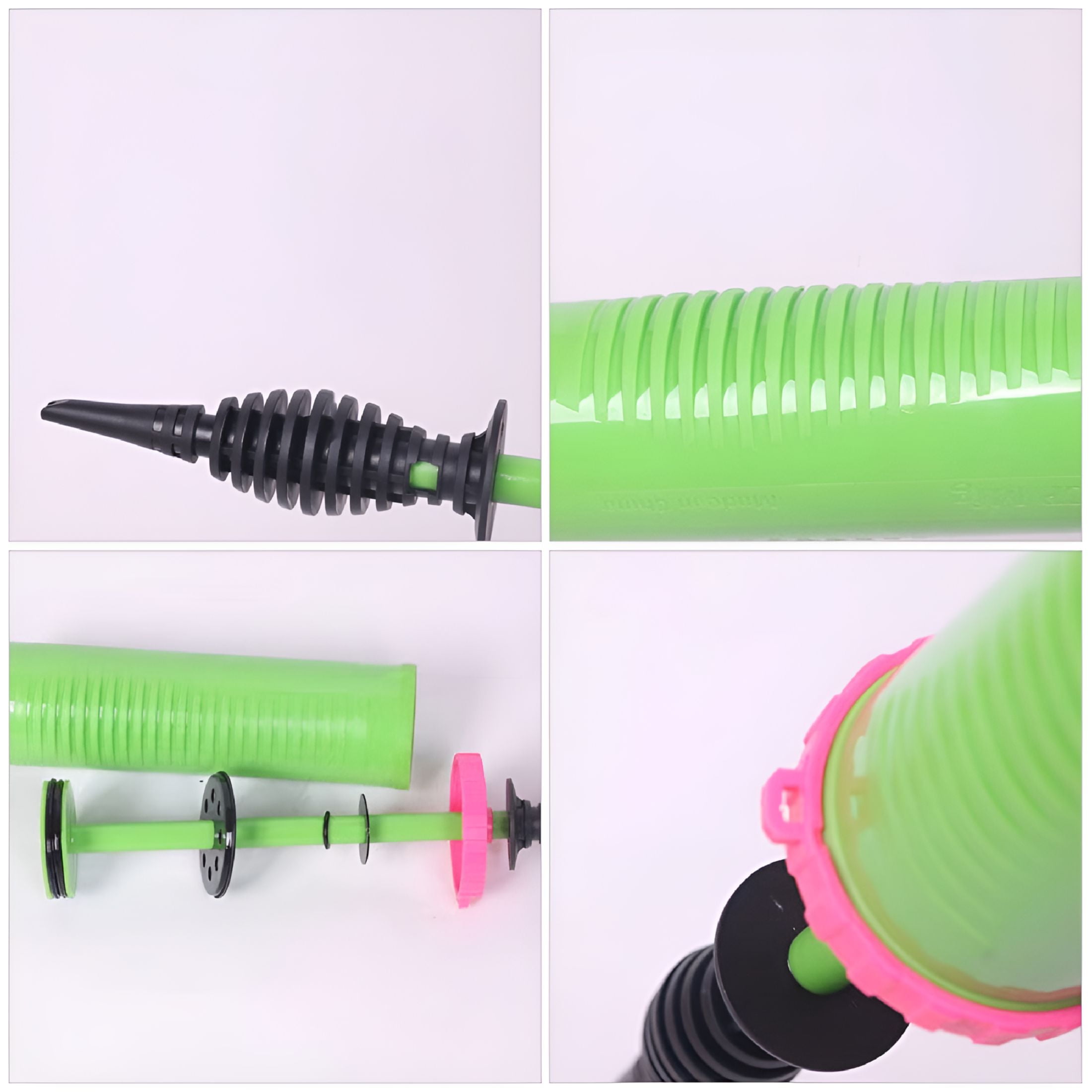 Hibibud Manual Balloon Pump Dual Action Inflator for Party Decorations and Balloon Arches (1 Count) z0brw
