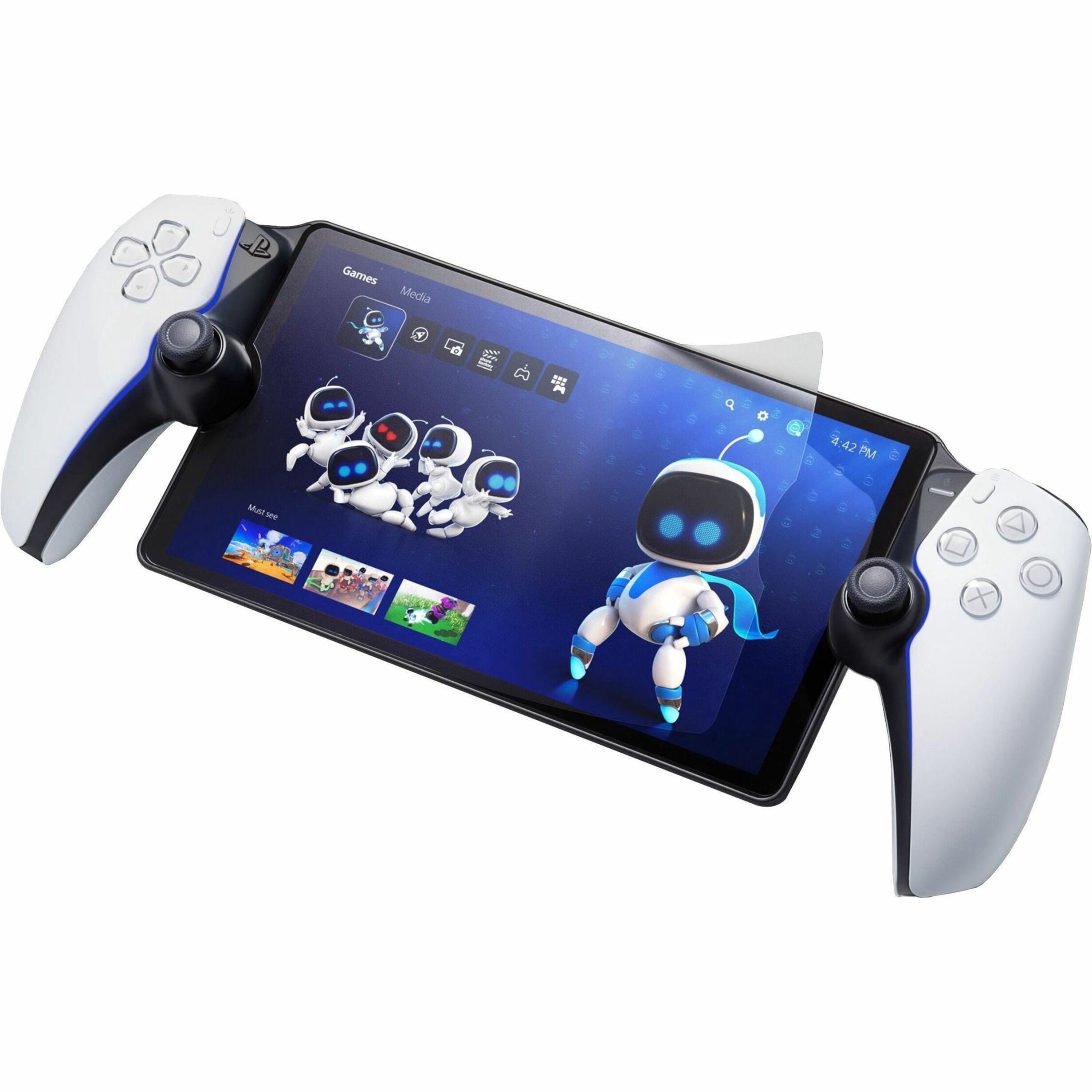 PowerA Screen Protection Kit for PlayStation Portal Remote Player (Clear, 1 Pack) qshzh