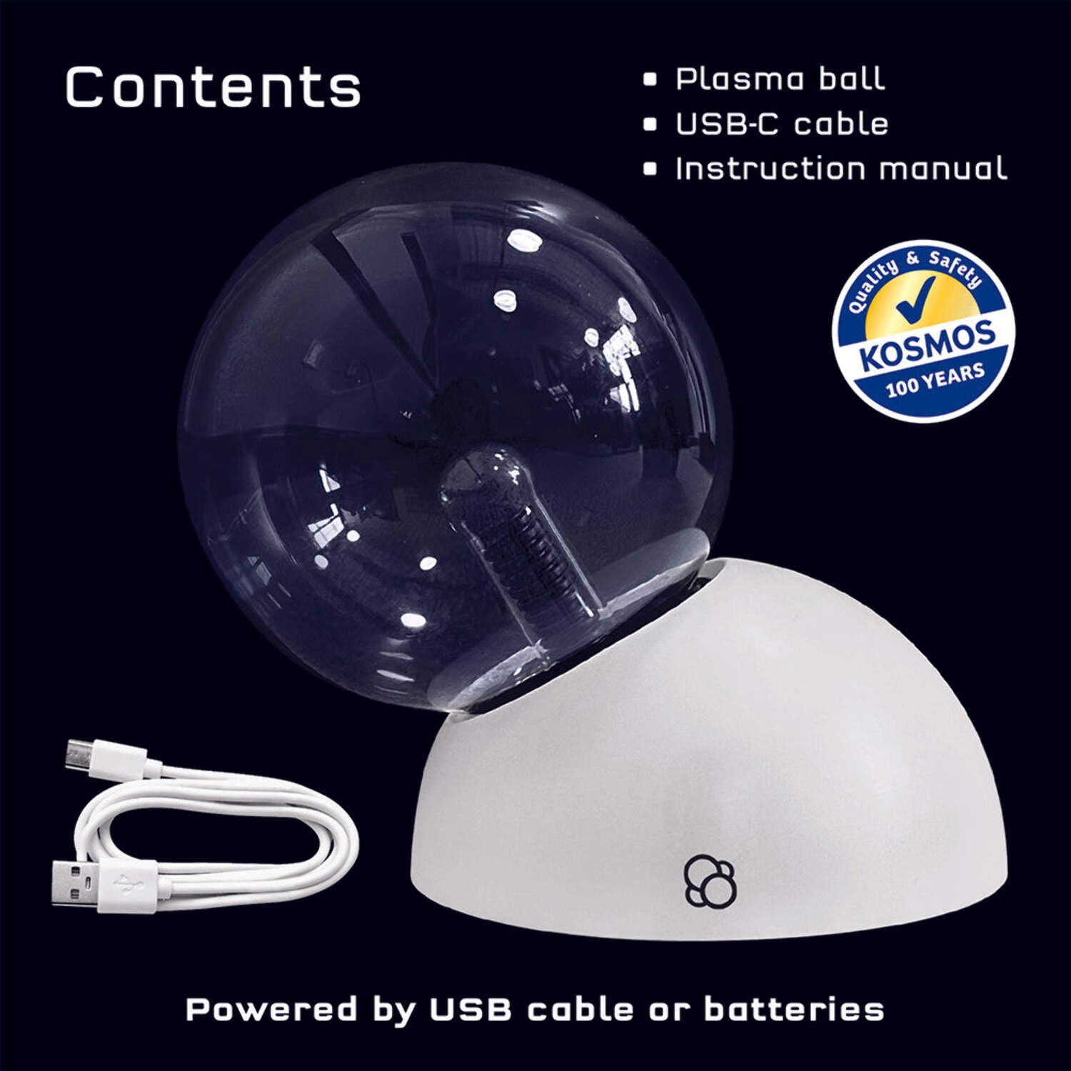Thames & Kosmos Plasma Ball Interactive Science Light (6 in) hja80