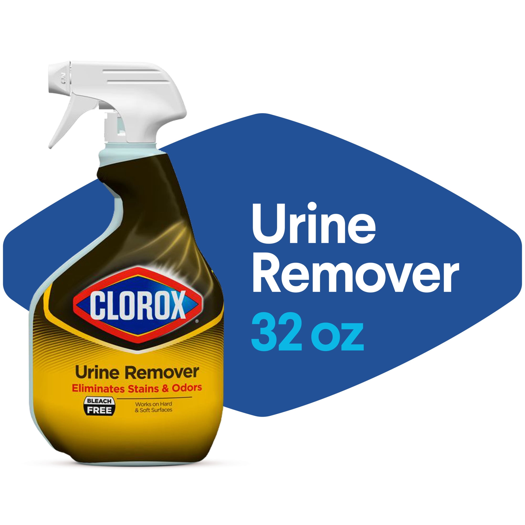 Clorox Urine Remover for Stains and Odors, Professional Strength Cleaning Spray (32 oz) ofvao