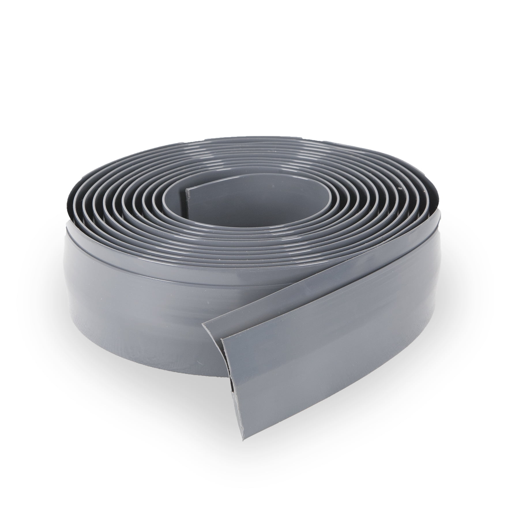 G-Floor Vinyl Edge Trim for Garage Flooring Mats (Slate Grey, 25 ft) arhwe