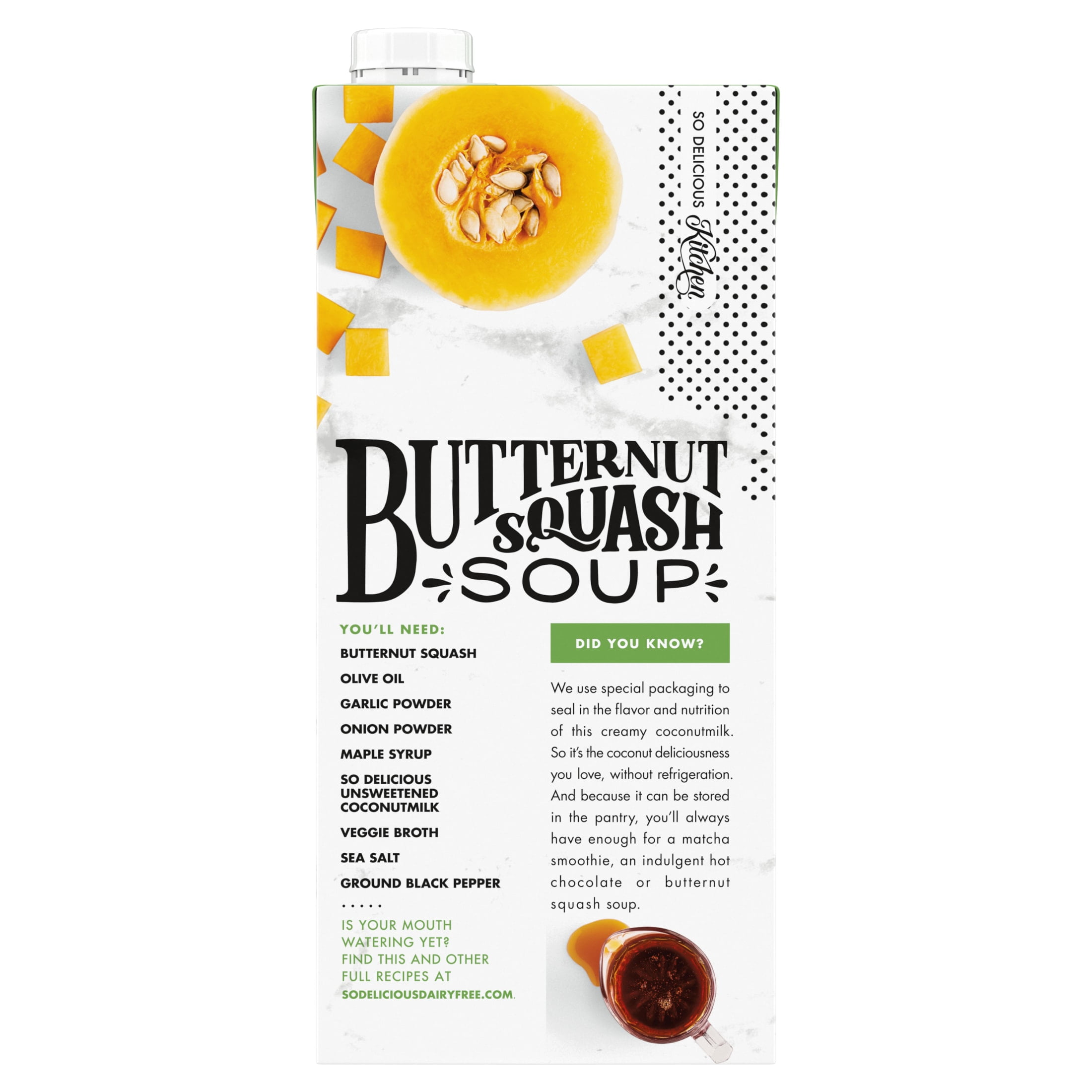 So Delicious Organic Unsweetened Coconut Milk, Dairy Free & Vegan Plant Based Milk (32 fl oz) qbmn2