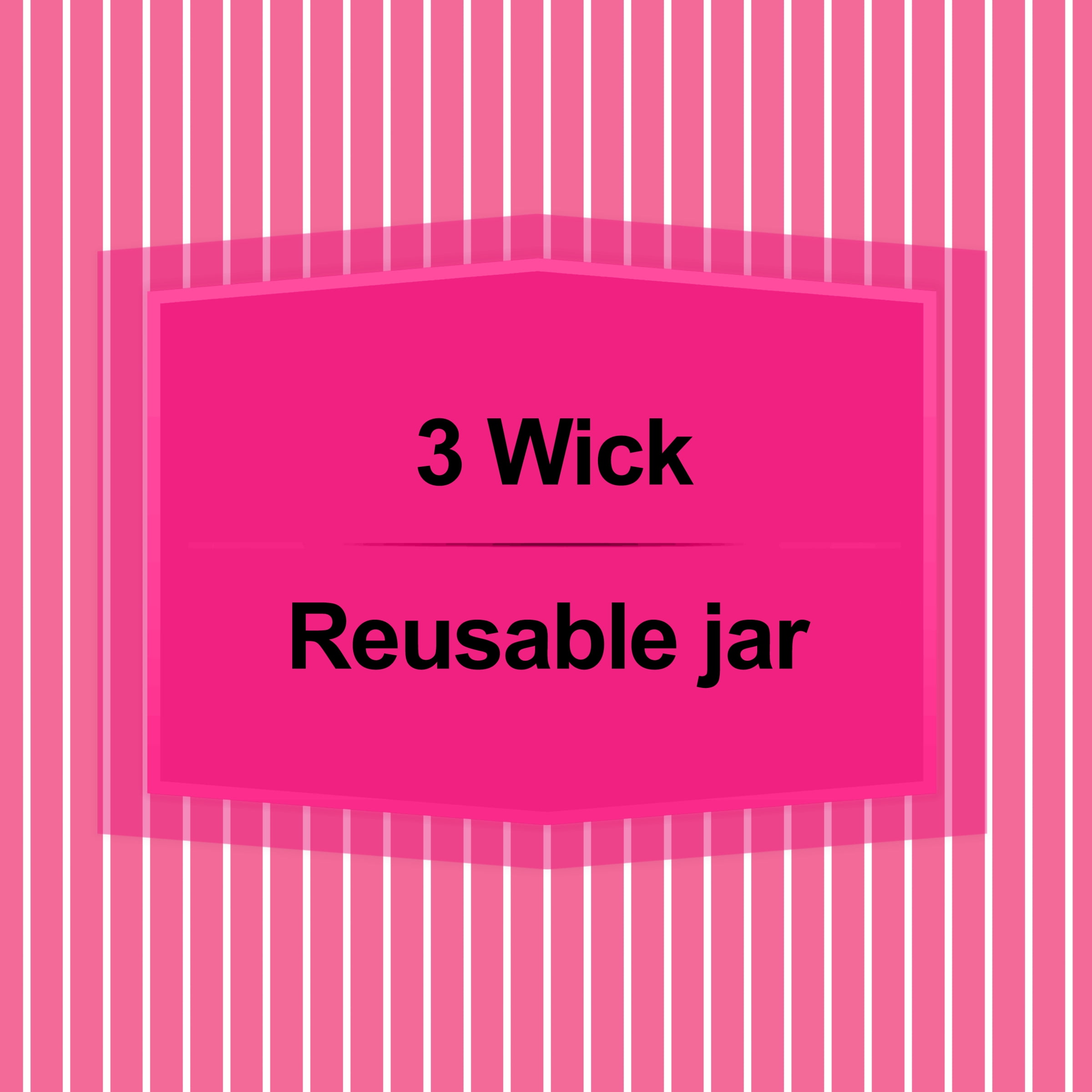 Mainstays 3-Wick Scented Candle, Juicy Watermelon Fragrance with Decorative Wrap (Red, 14 oz) c44ch