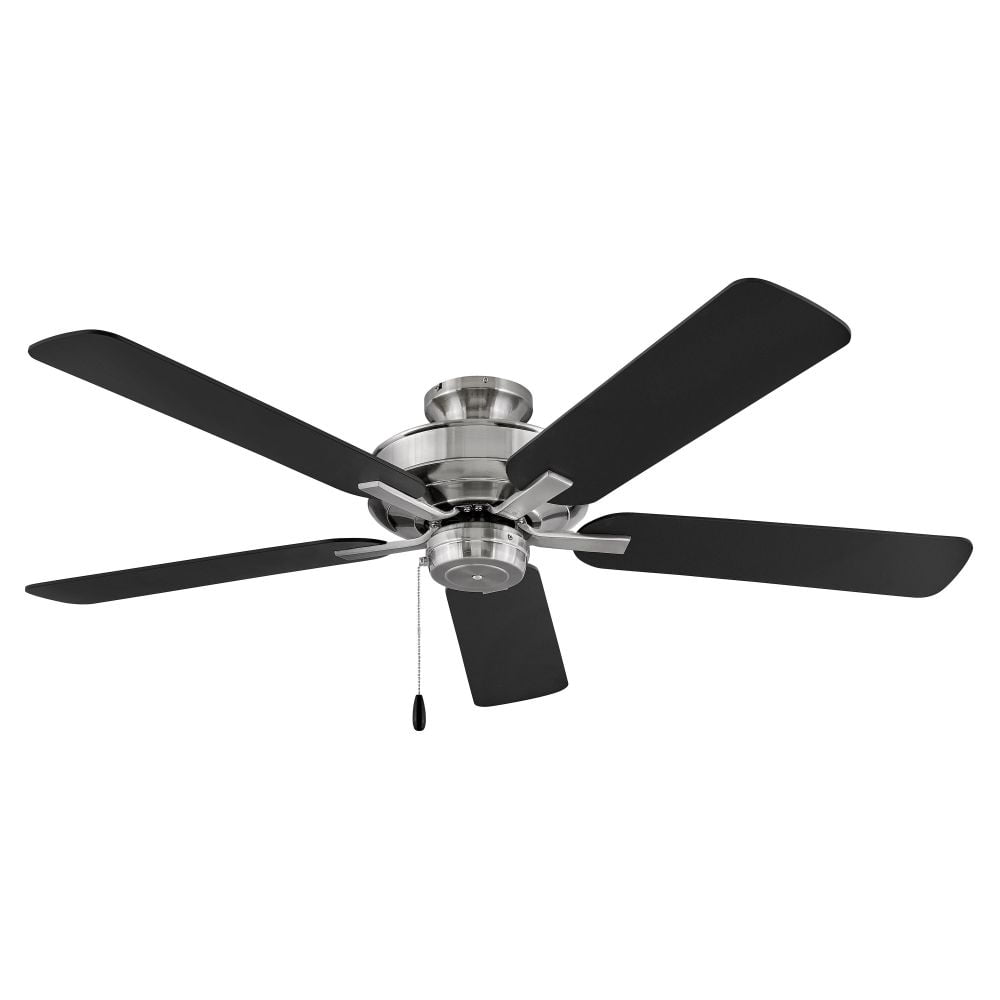 Hinkley Lighting 52 Inch 5 Blade Ceiling Fan (Brushed Nickel, 52 in) 7e82r