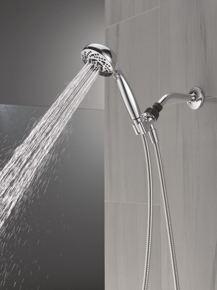 Delta Faucet 5-Setting Hand Shower with Adjustable Mount and 60 in. Hose (Chrome, 1.75 GPM) 0kgok
