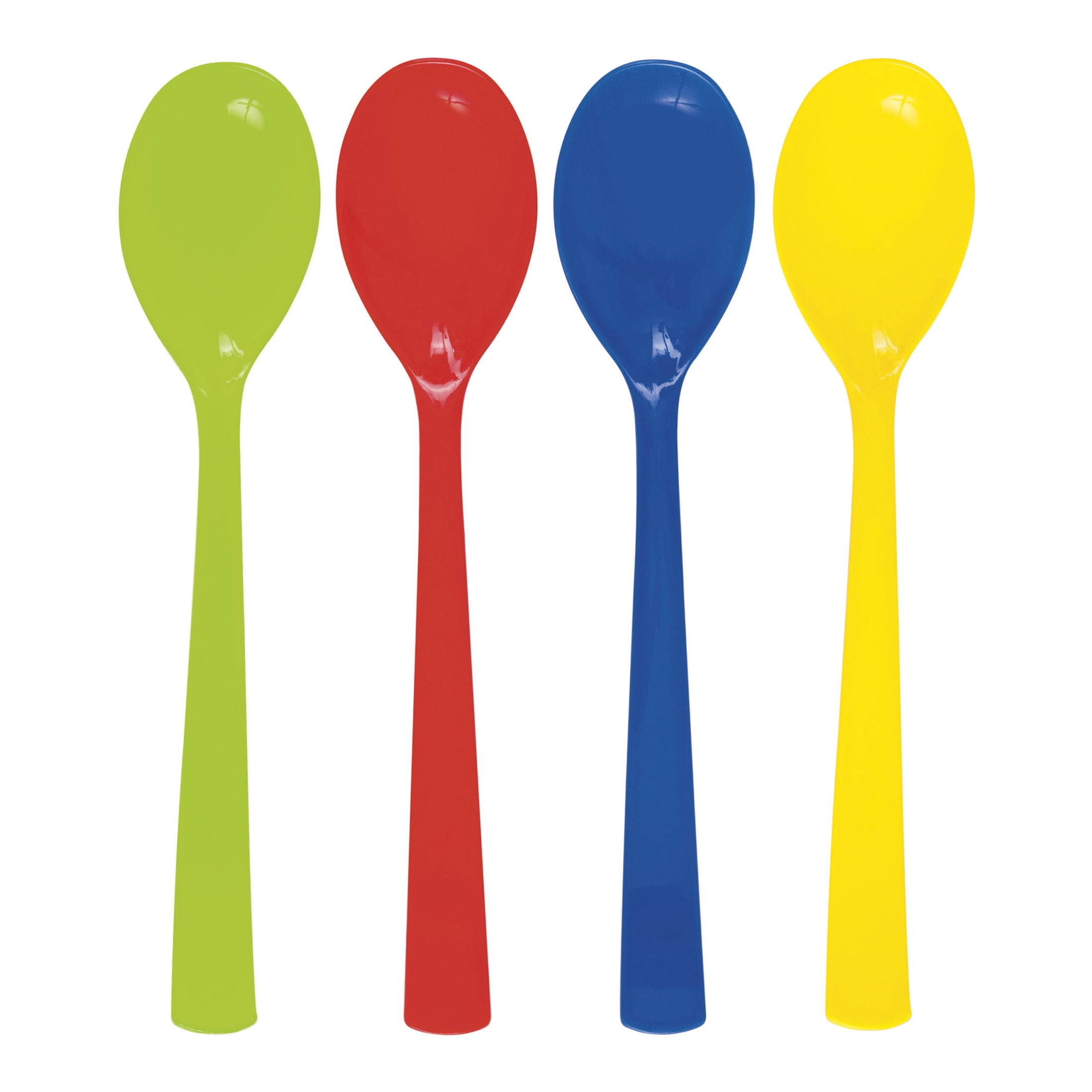 Way To Celebrate Disposable Cutlery Set, Party Supplies for Birthday and Events (Assorted Colors, 24 Pieces) 6eu68