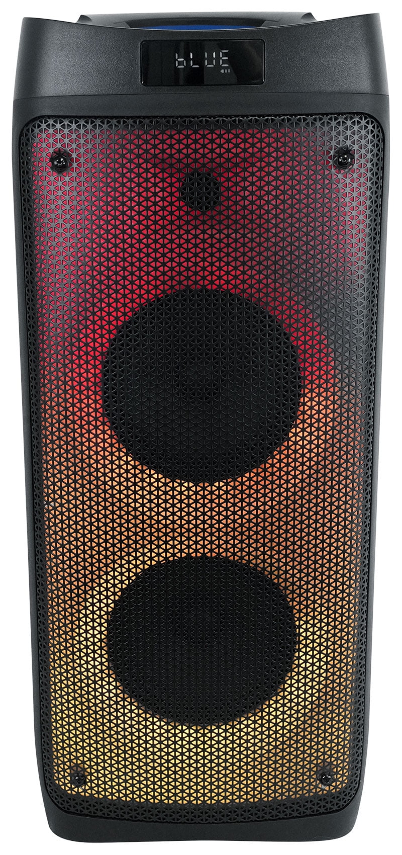 Rockville BASS PARTY 65 Portable Bluetooth Speaker with LED Lights and Mic Input (Black, 1200W) u7asp