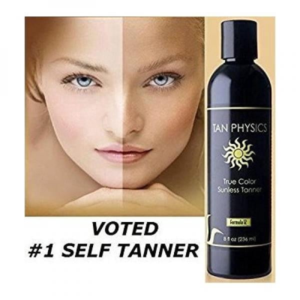 Tan Physics True Color Sunless Tanner with Application Gloves (8 fl oz) tty05