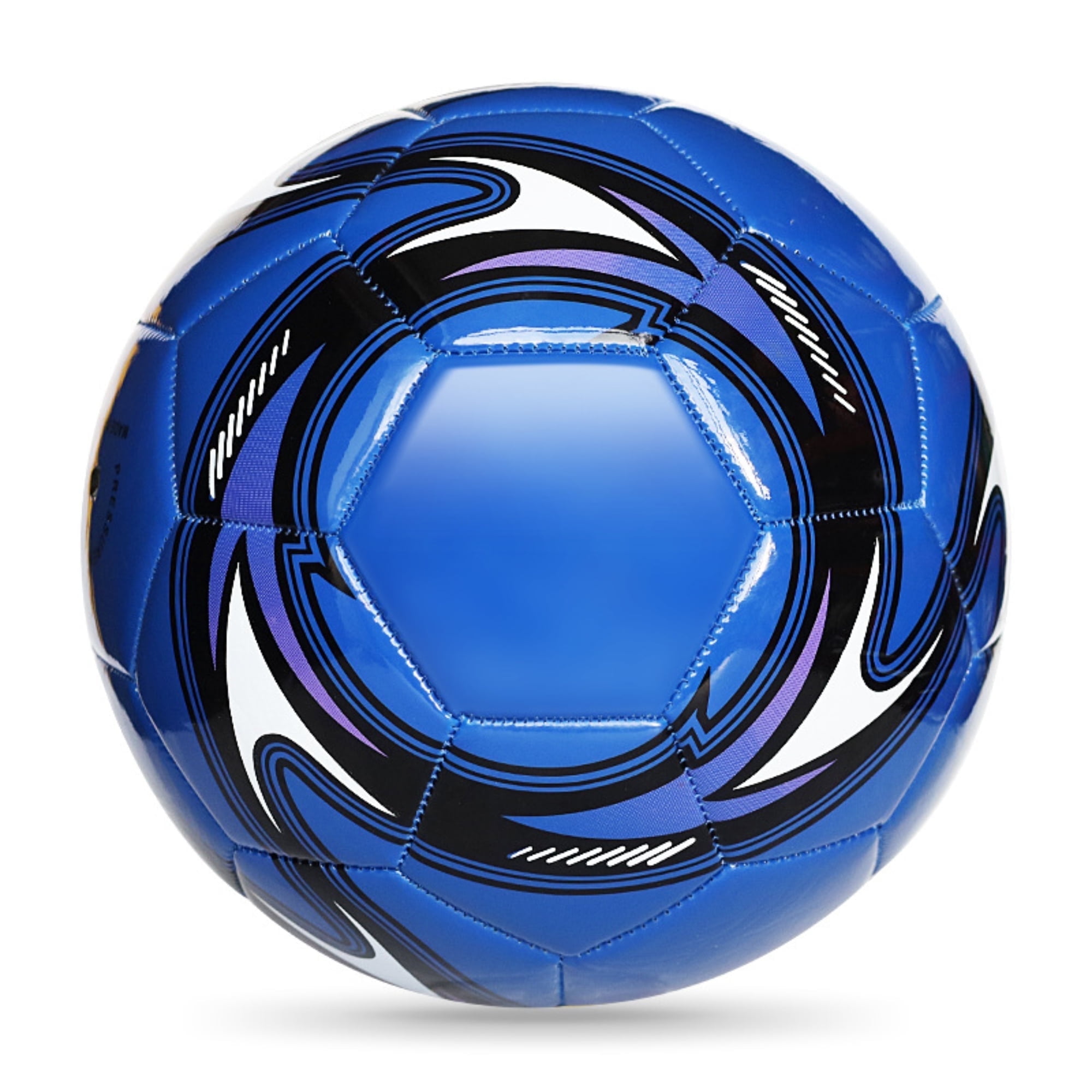 BESTEK Professional Soccer Ball Size 5 Official Training Competition Football (Blue) nas6b