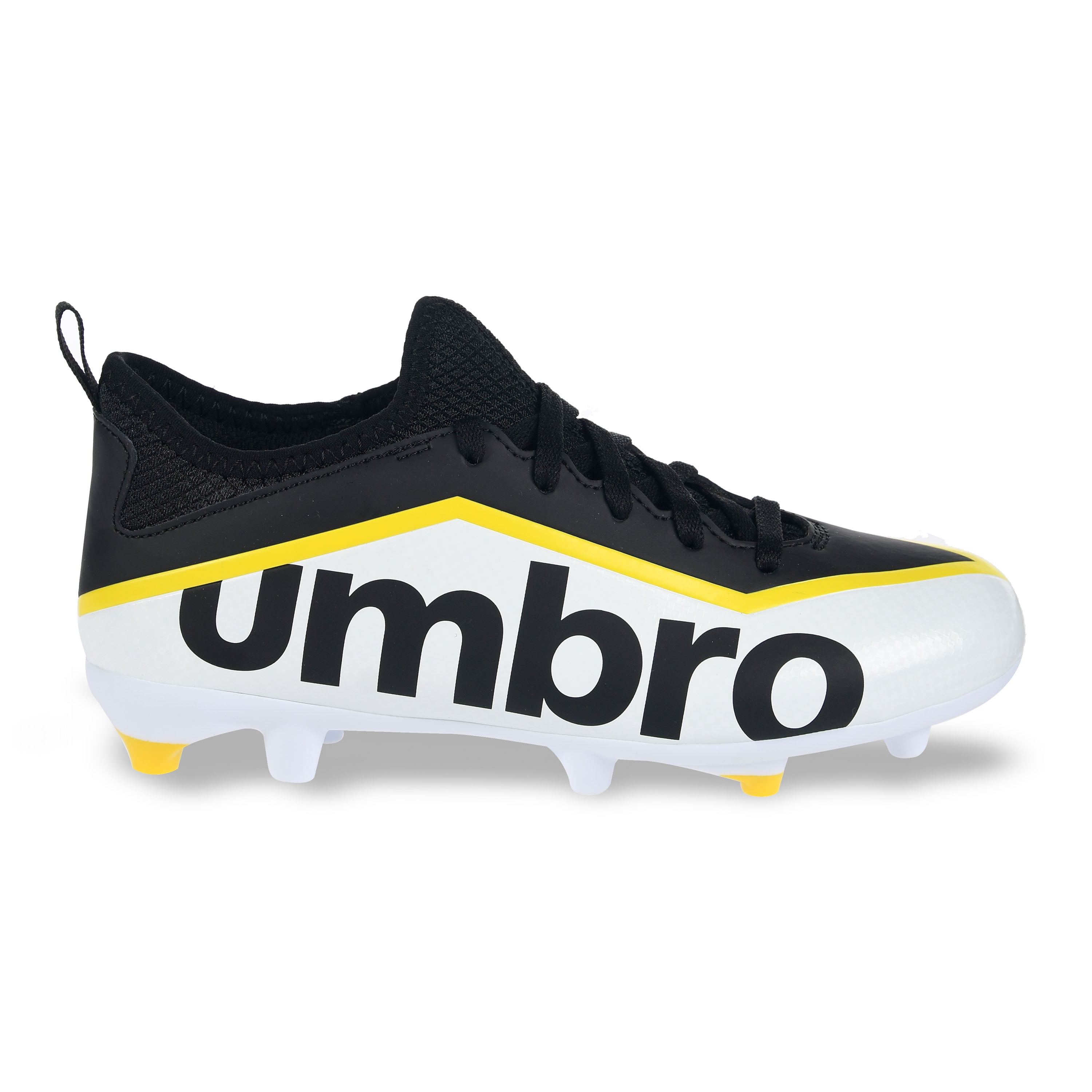 Umbro Pivot Soccer Cleats Textured Sole Performance Footwear (Black, 2 Youth) frqxy