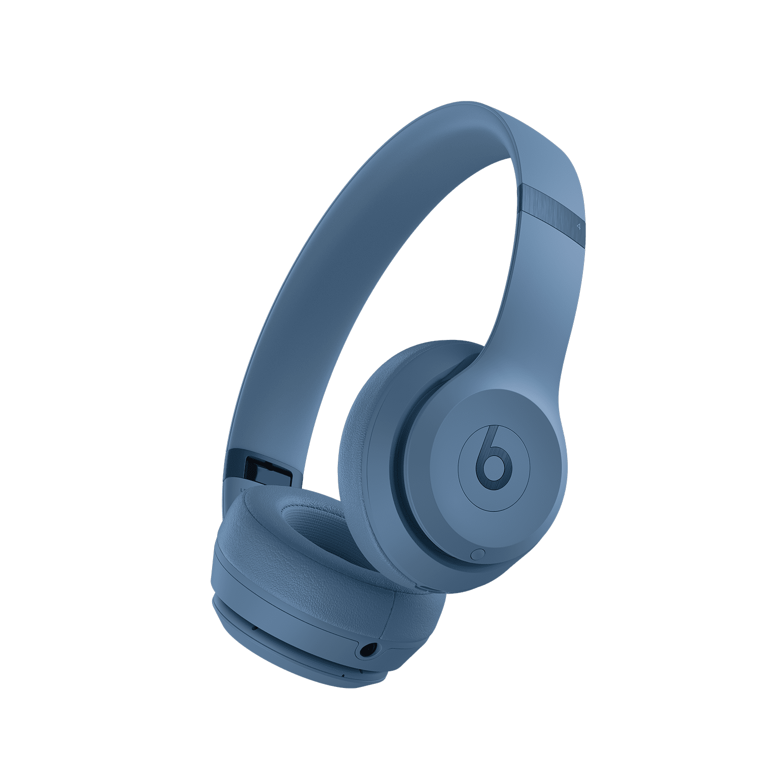 Beats by Dr. Dre Solo 4 Wireless On-Ear Headphones, Personalized Spatial Audio, High-Fidelity Sound (Slate Blue) d2led