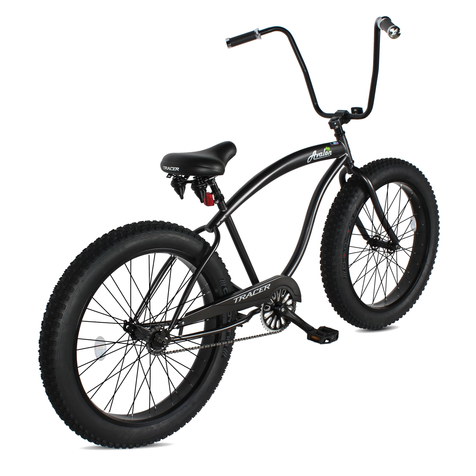 Tracer Bikes Avalon GT Beach Cruiser Bike for Men, Single Speed, Coaster Brake, Hi-rise Handlebar (Matte Gray, 26 in) 0py6e