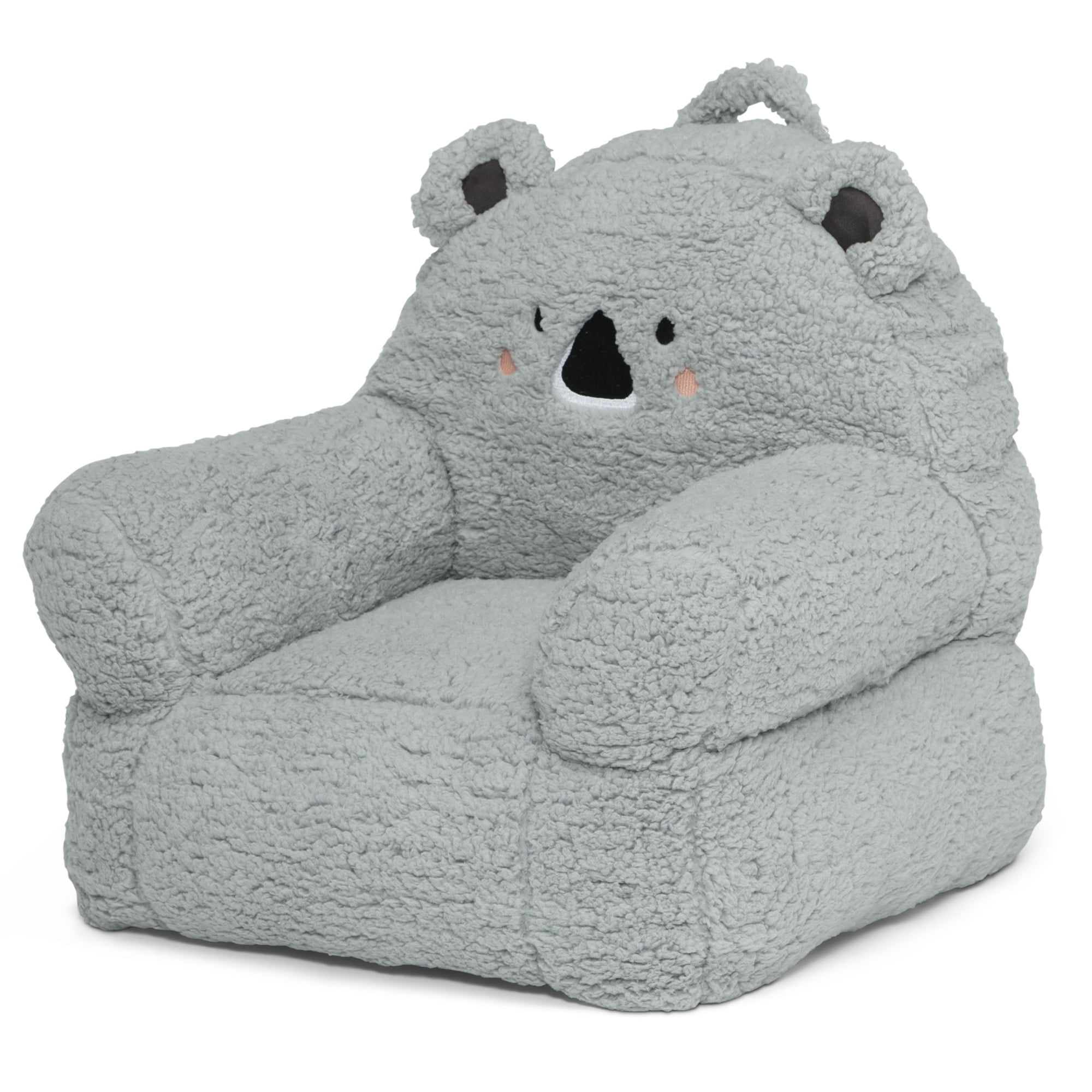 Delta Children Cozee Pal Chair, Koala (Grey, 19 in x 17.5 in x 19 in) t2dp3